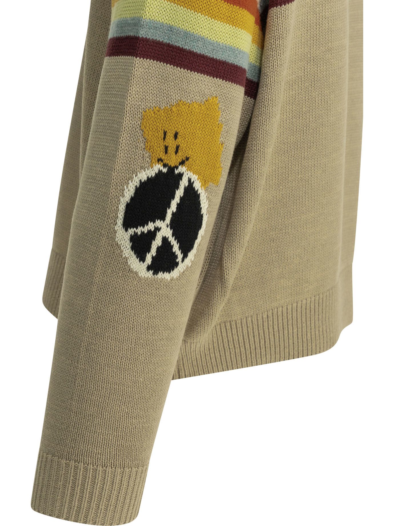 Kapital Kapital 2 Tones Peckish Rainbow Crewneck Sweater tag size 3 Men - USA Duties Paid Size US L / EU 52-54 / 3 - 4 Thumbnail