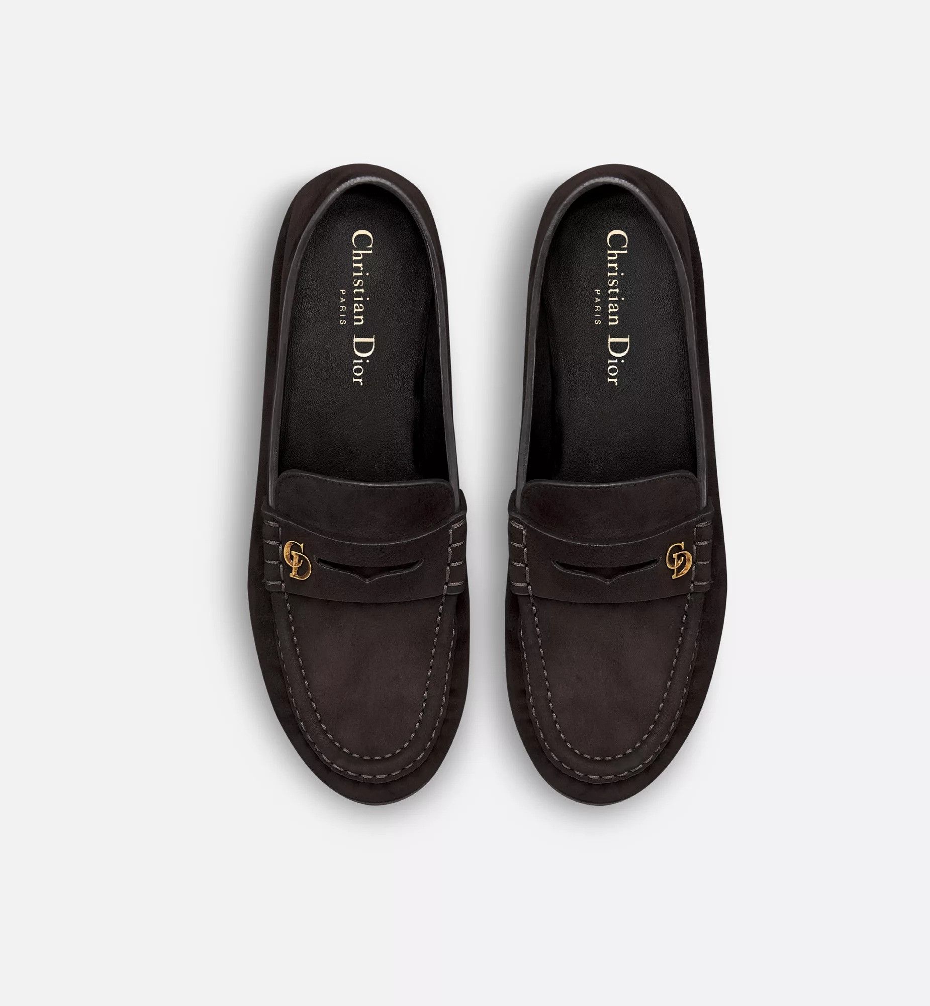 Dior Dior Dior Time Suede Loafers IT 42 Women - USA Duties Paid Size US 12 / IT 42 - 3 Thumbnail