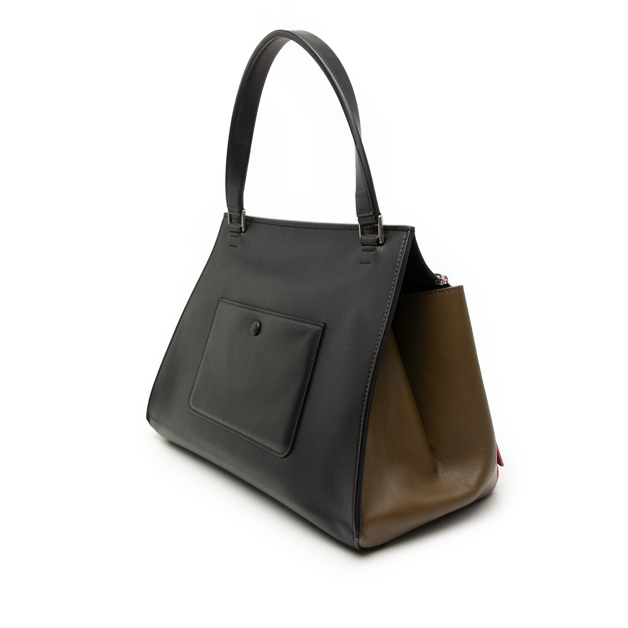 Celine Medium Tricolor Leather Edge Handbag Size ONE SIZE - 2 Thumbnail
