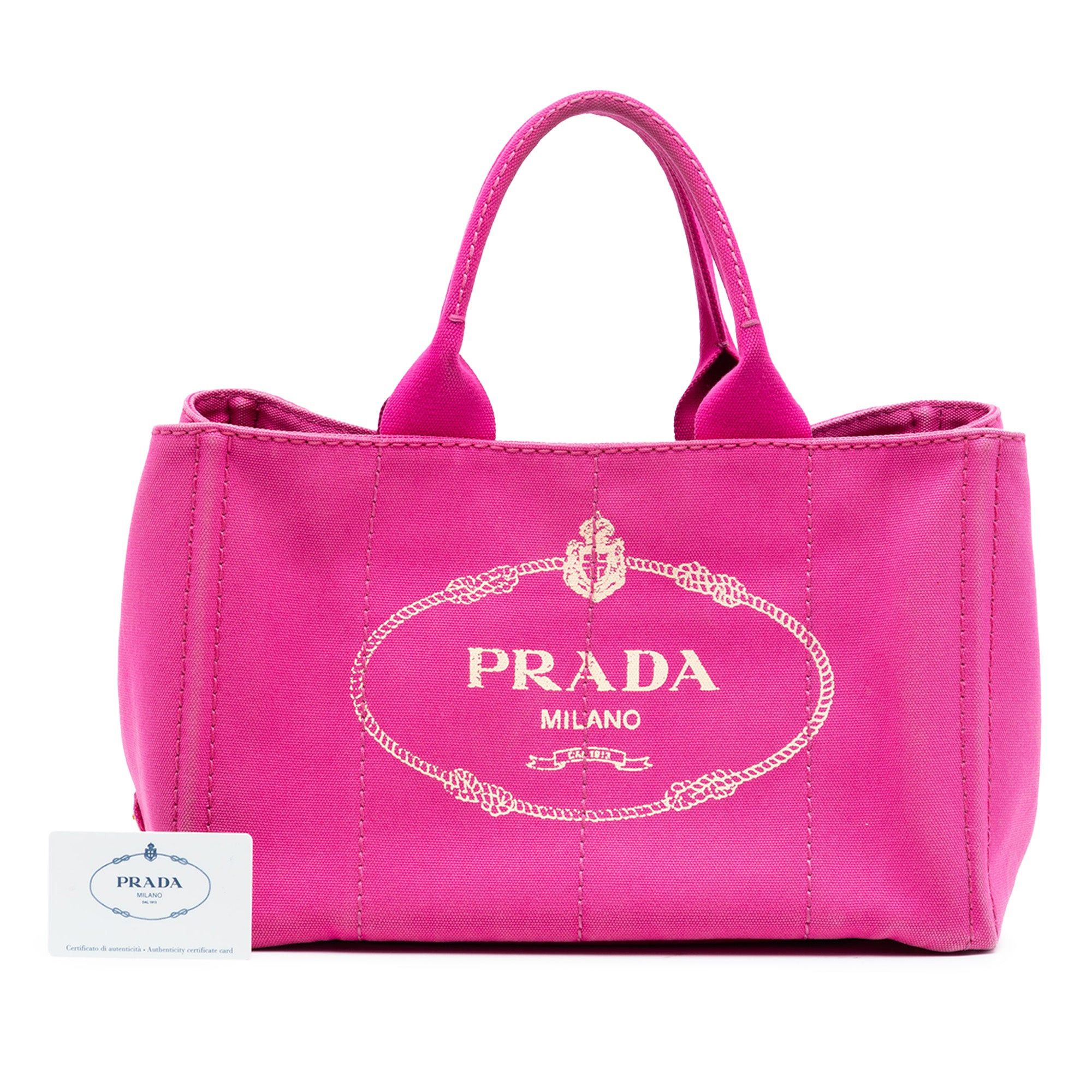 Prada Canvas Canapa Logo Satchel Size ONE SIZE - 7 Thumbnail