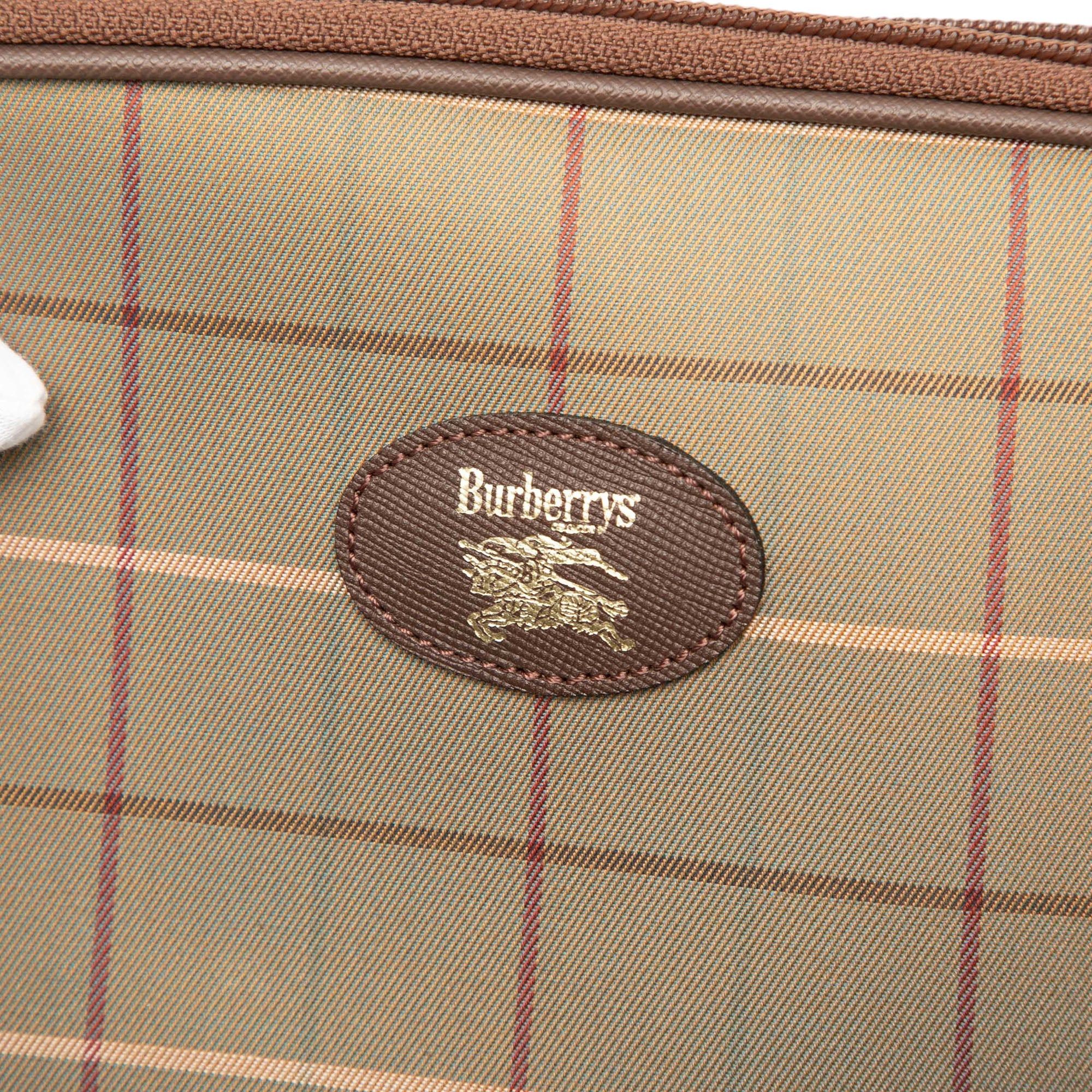 Burberry Vintage Check Canvas Clutch Size ONE SIZE - 5 Thumbnail
