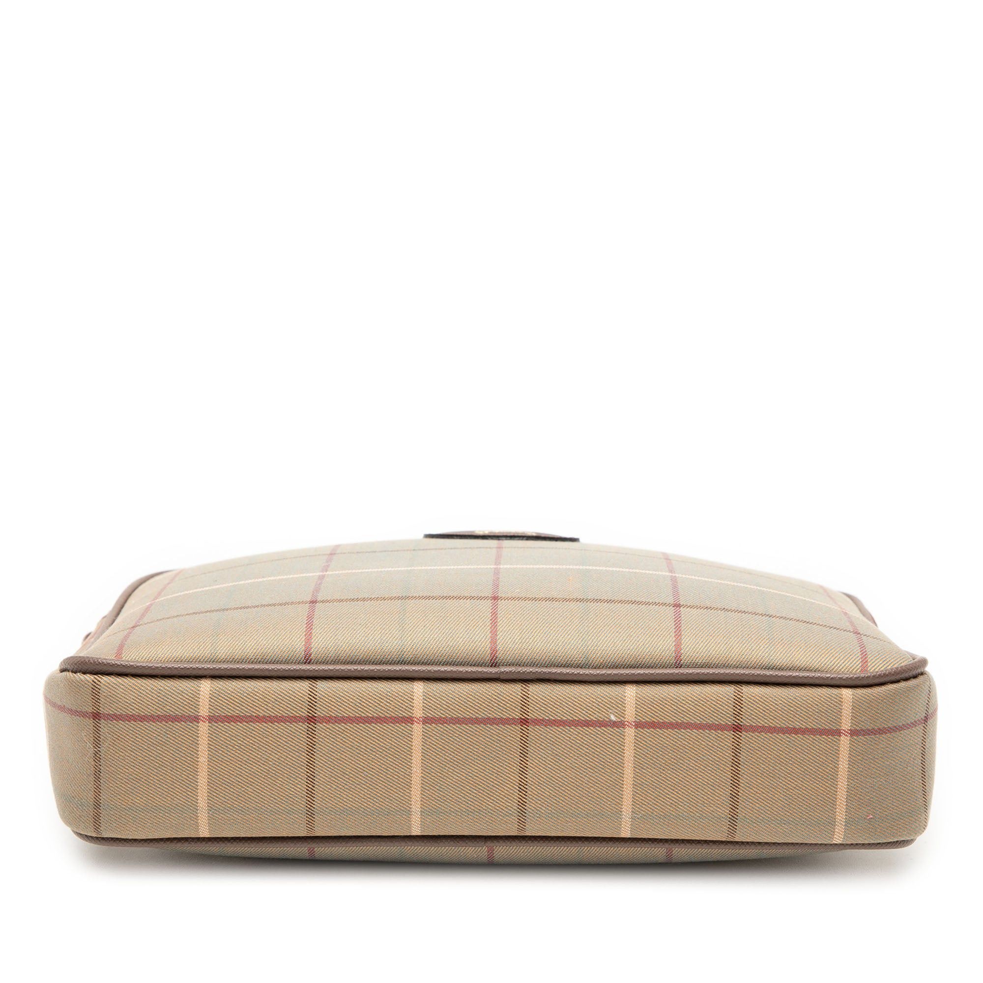 Burberry Vintage Check Canvas Clutch Size ONE SIZE - 3 Thumbnail