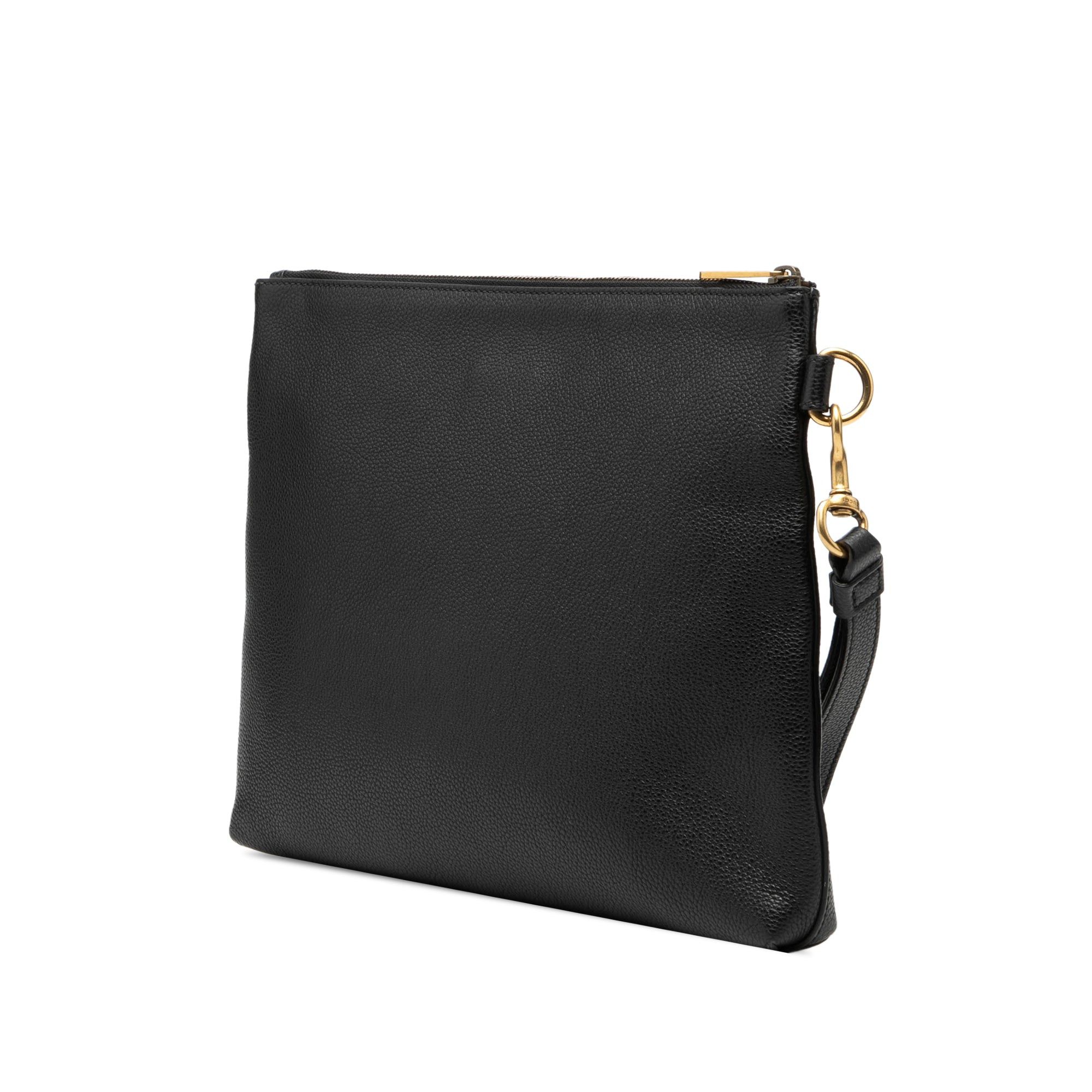 Gucci Leather Logo Clutch Size ONE SIZE - 2 Thumbnail
