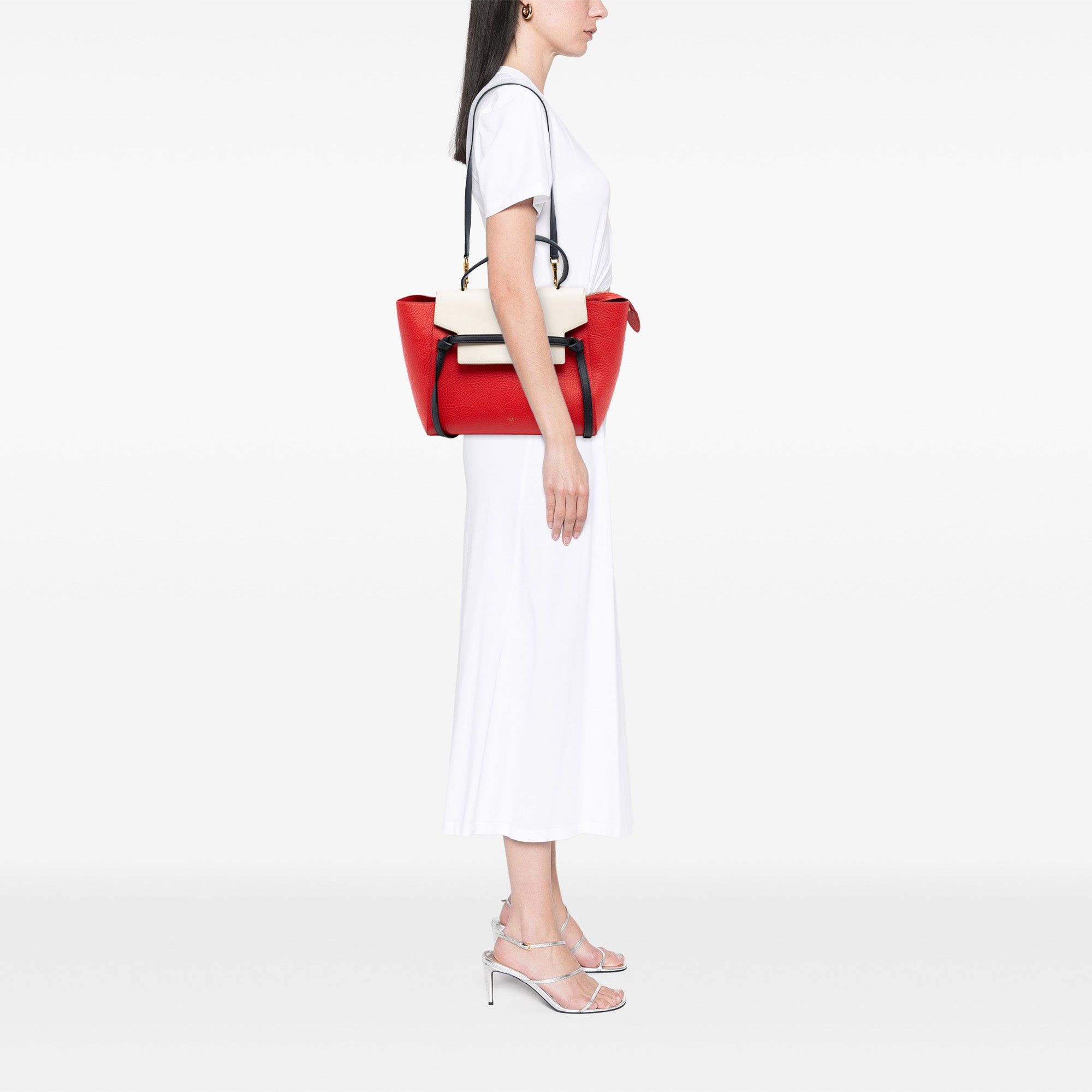 Celine Mini Tricolor Grained Calfskin Belt Bag Size ONE SIZE - 7 Thumbnail
