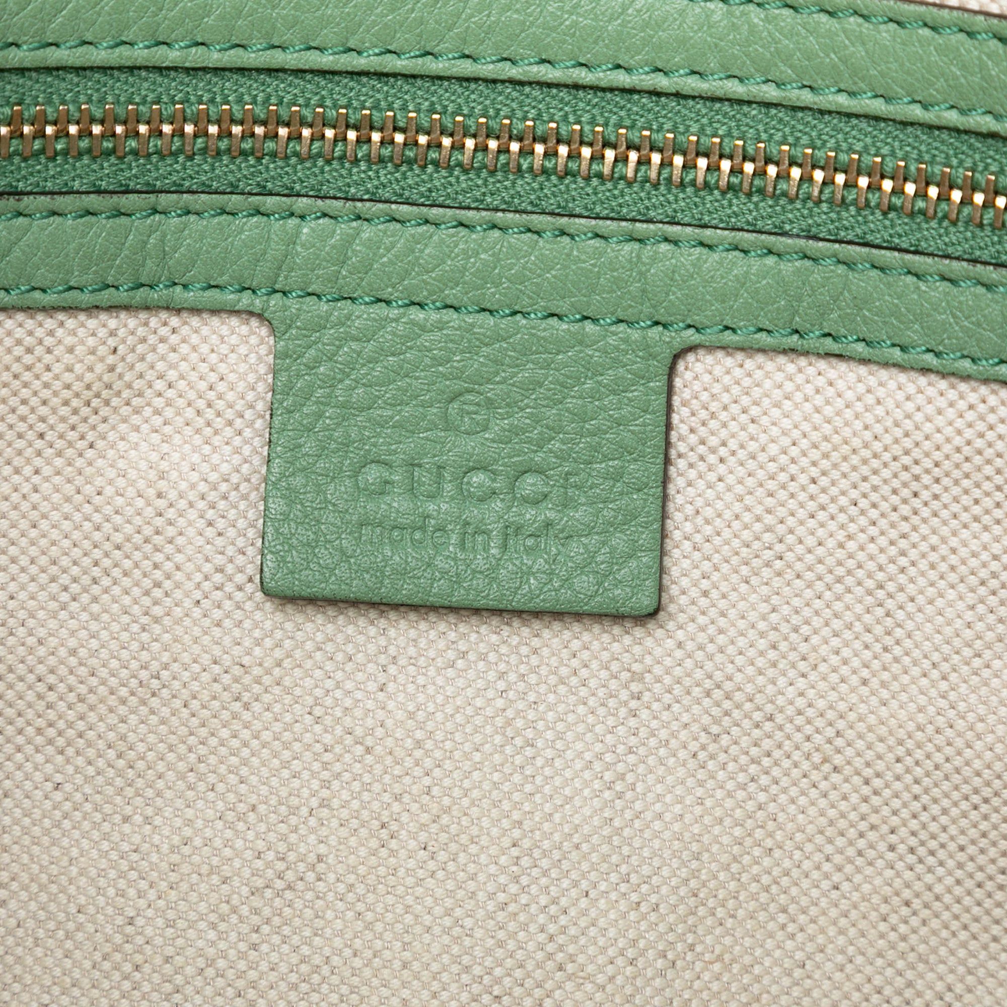 Gucci Tall Leather Bamboo Shopper Tote Size ONE SIZE - 6 Thumbnail