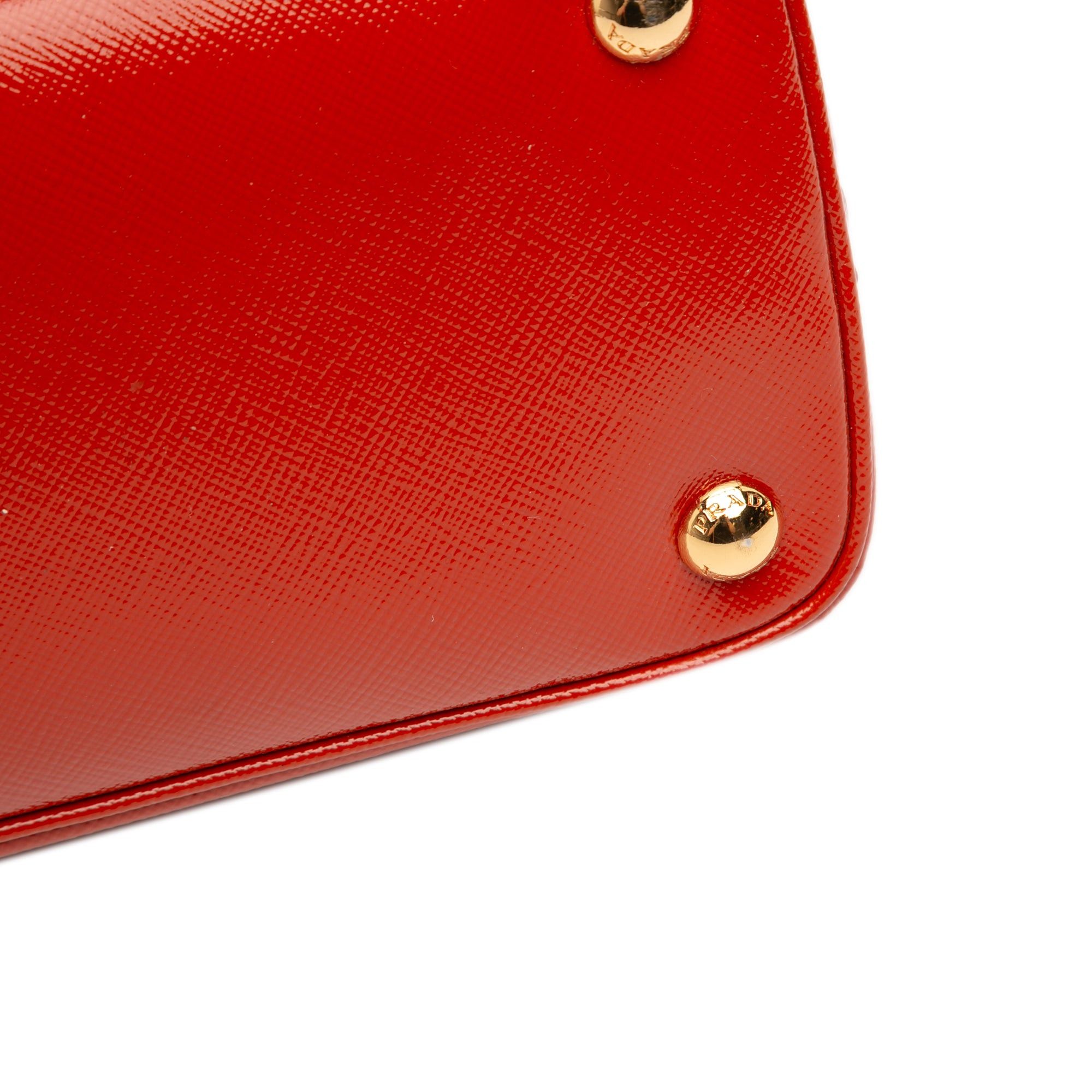 Prada Small Saffiano Vernice Promenade Satchel Size ONE SIZE - 7 Thumbnail