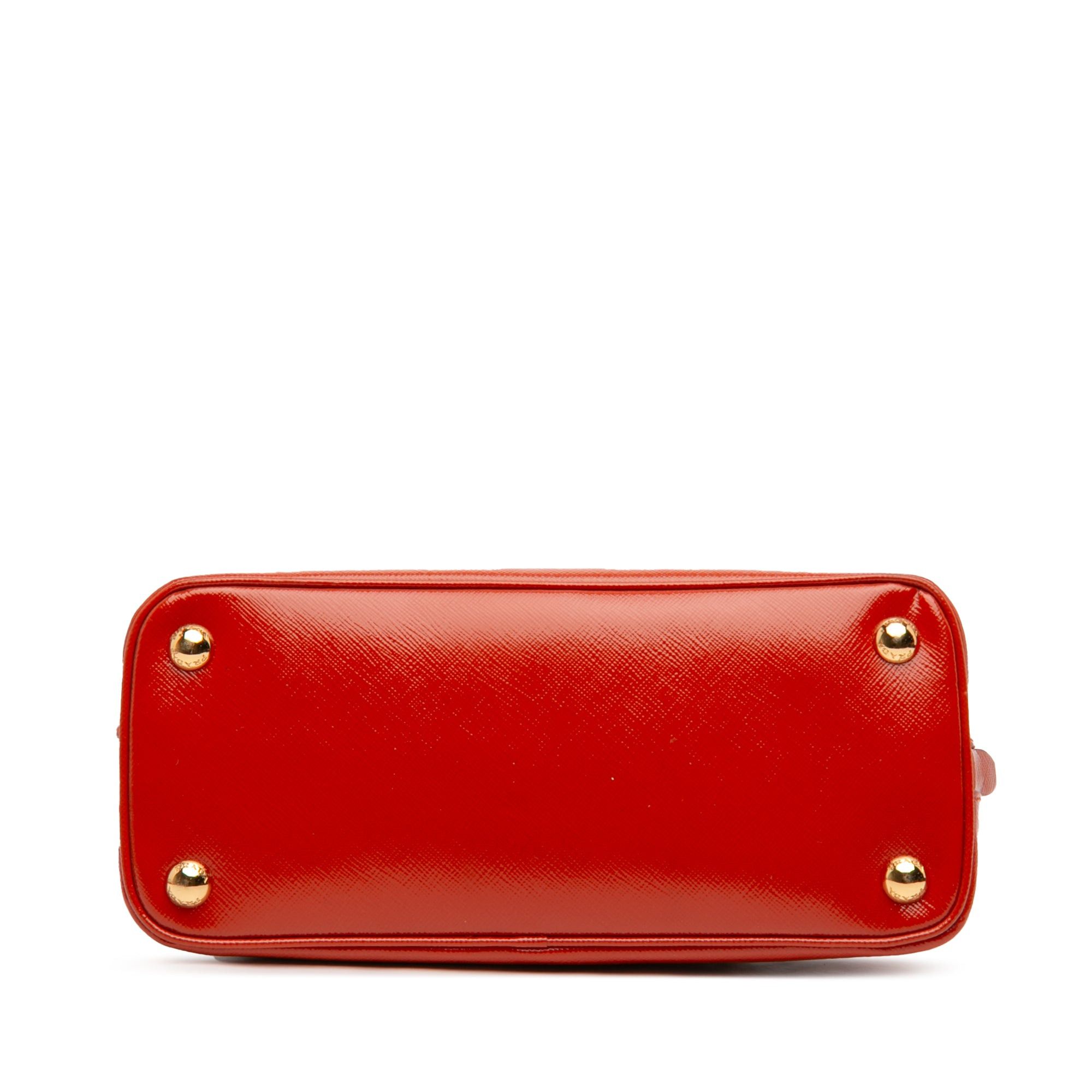 Prada Small Saffiano Vernice Promenade Satchel Size ONE SIZE - 3 Thumbnail