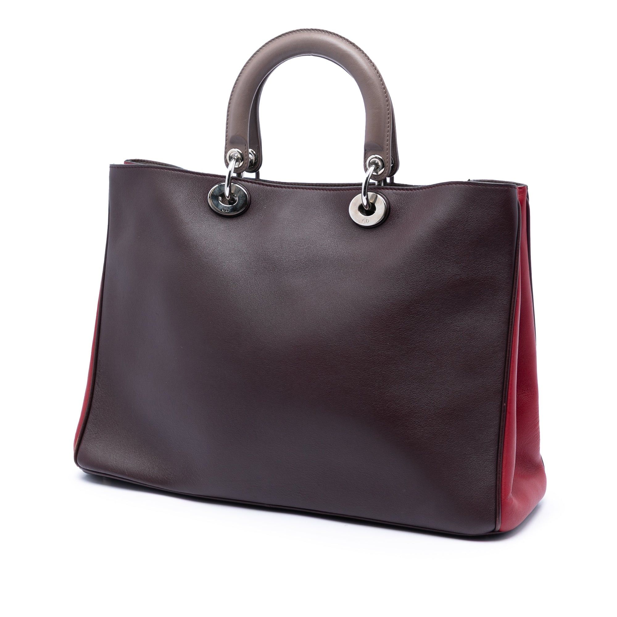 Dior Large Tricolor Diorissimo Satchel Size ONE SIZE - 2 Thumbnail