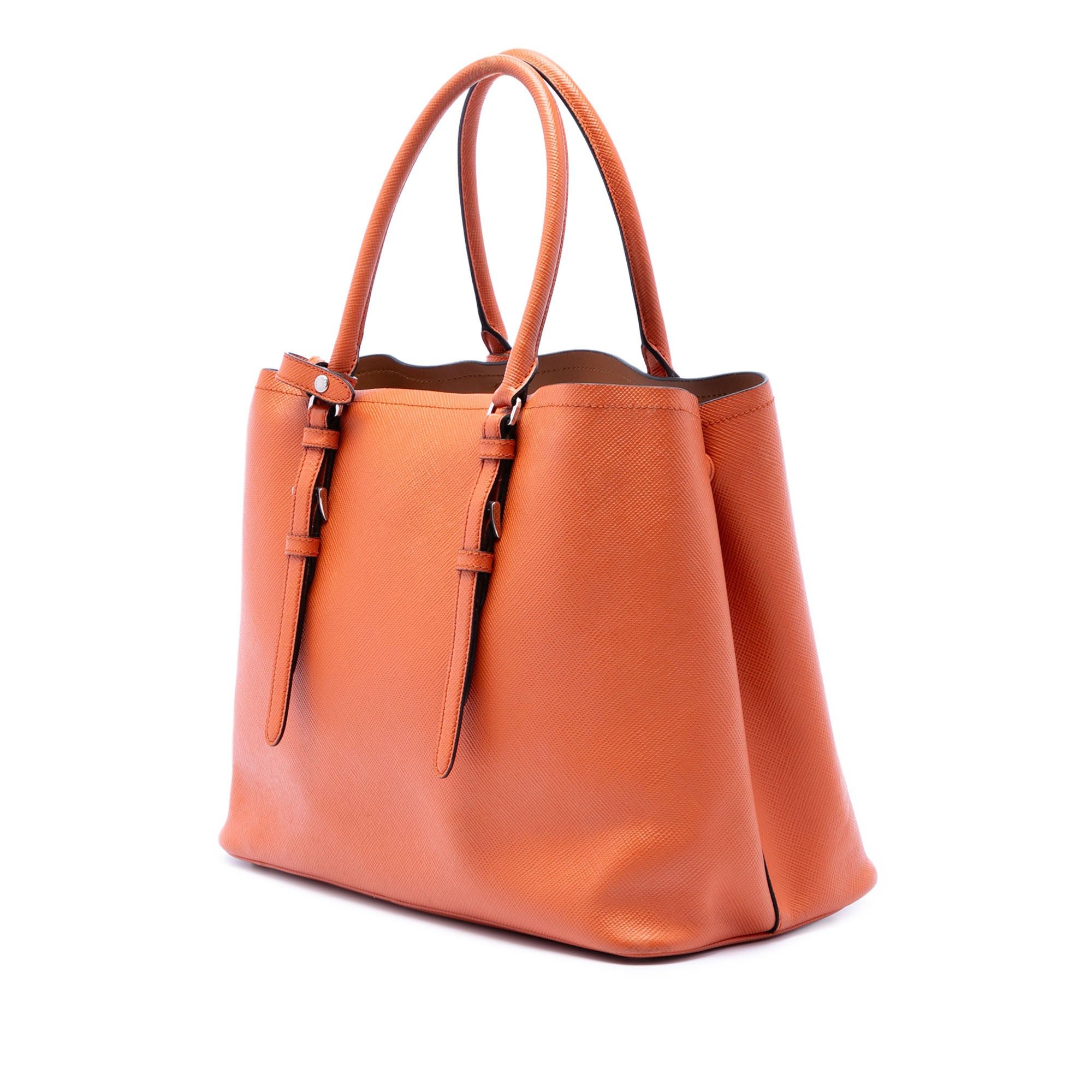 Prada Medium Saffiano Cuir Double Handle Satchel Size ONE SIZE - 2 Thumbnail