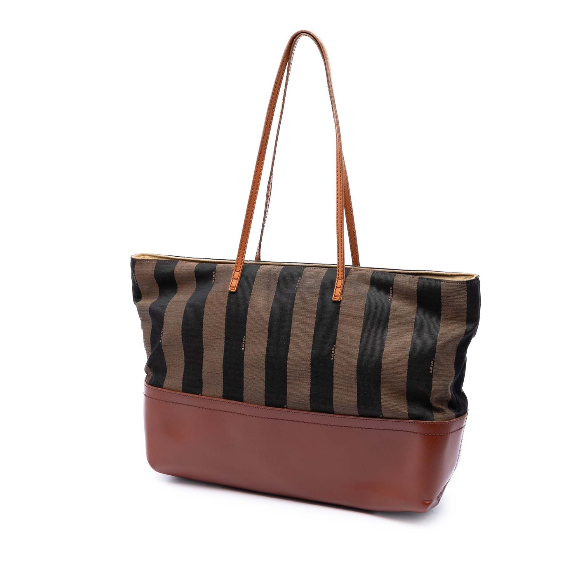 Fendi Medium Pequin Canvas Roll Tote Size ONE SIZE - 2 Thumbnail