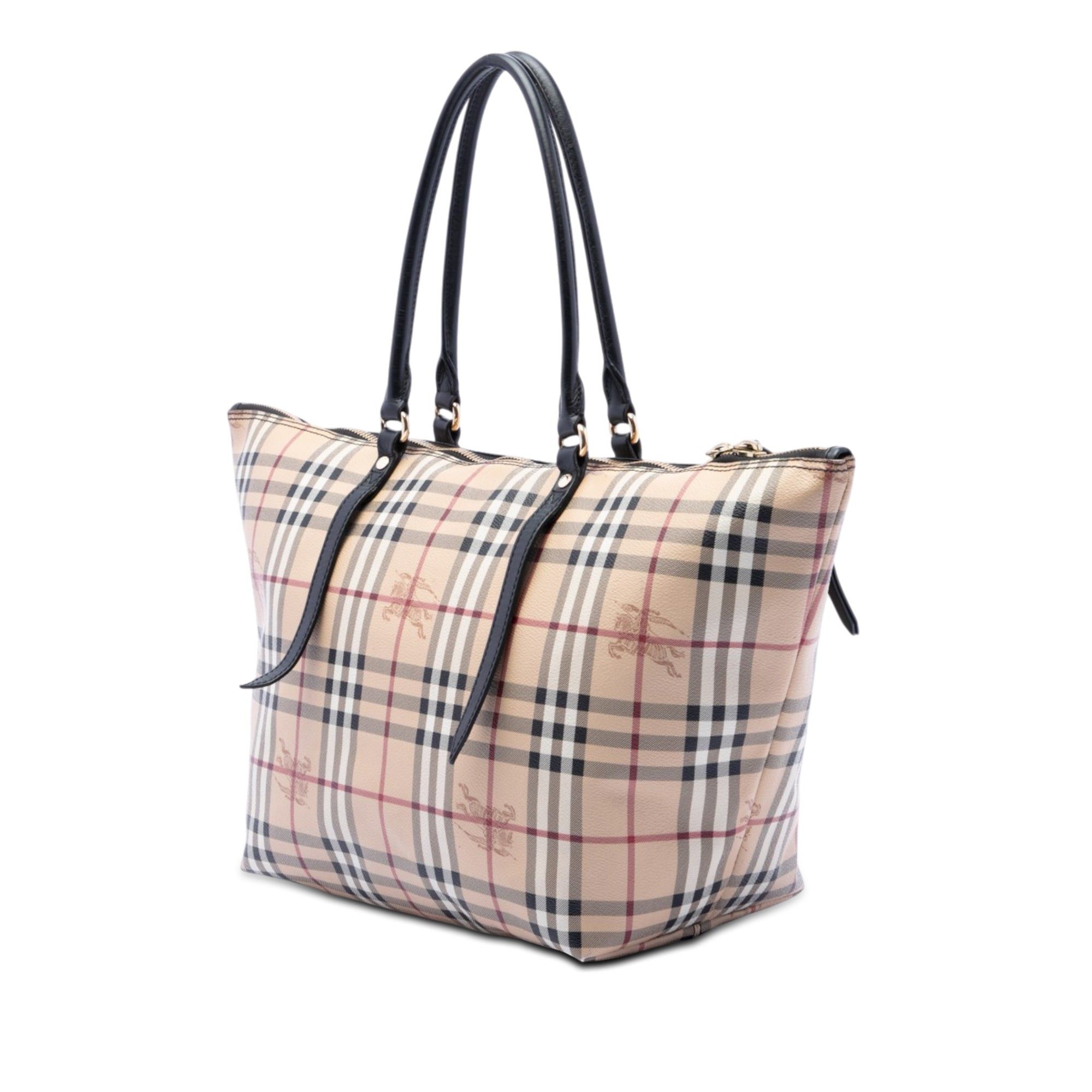Burberry Medium Haymarket Check Coated Canvas Salisbury Tote Size ONE SIZE - 2 Thumbnail
