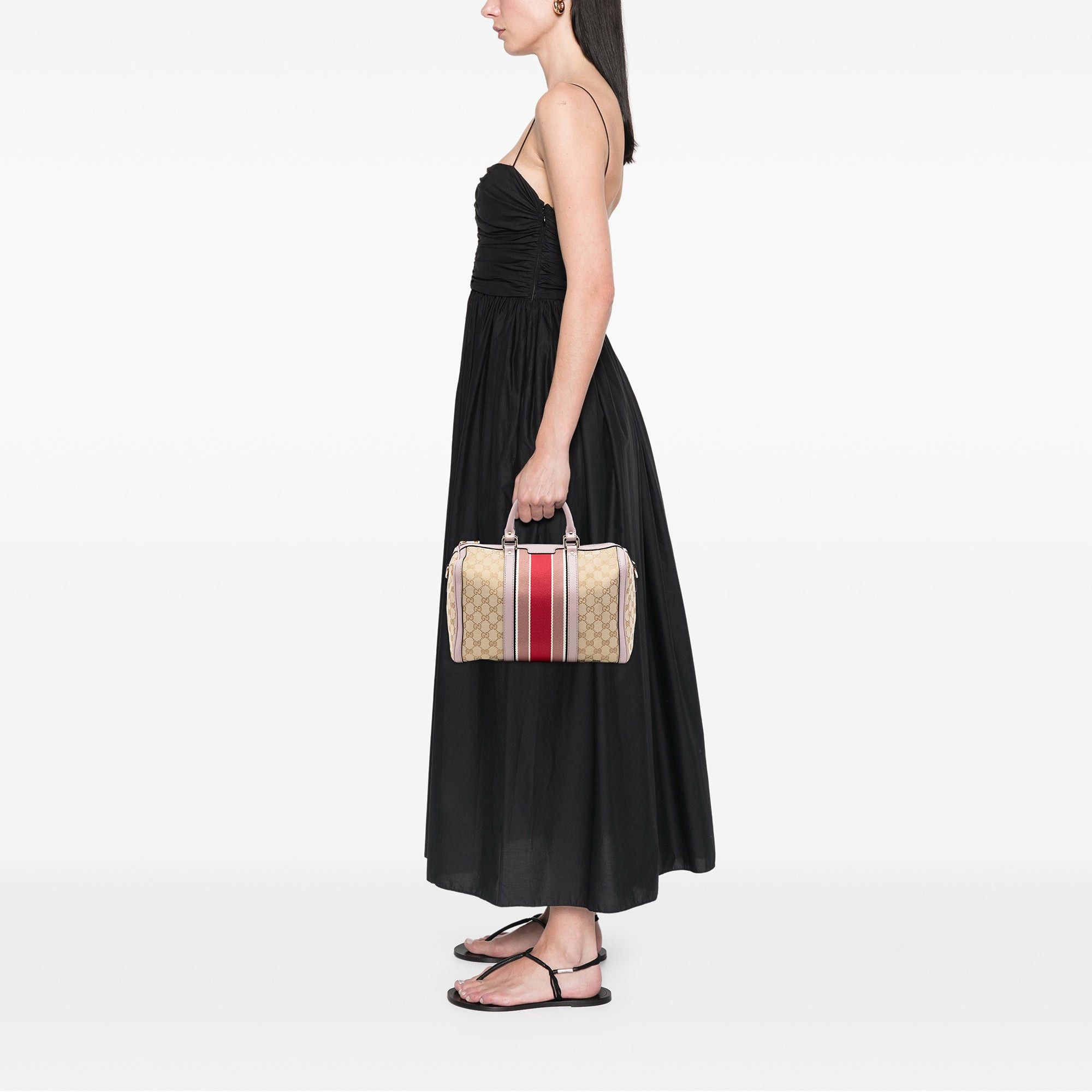 Gucci Medium GG Canvas Web Joy Boston Bag Size ONE SIZE - 7 Thumbnail