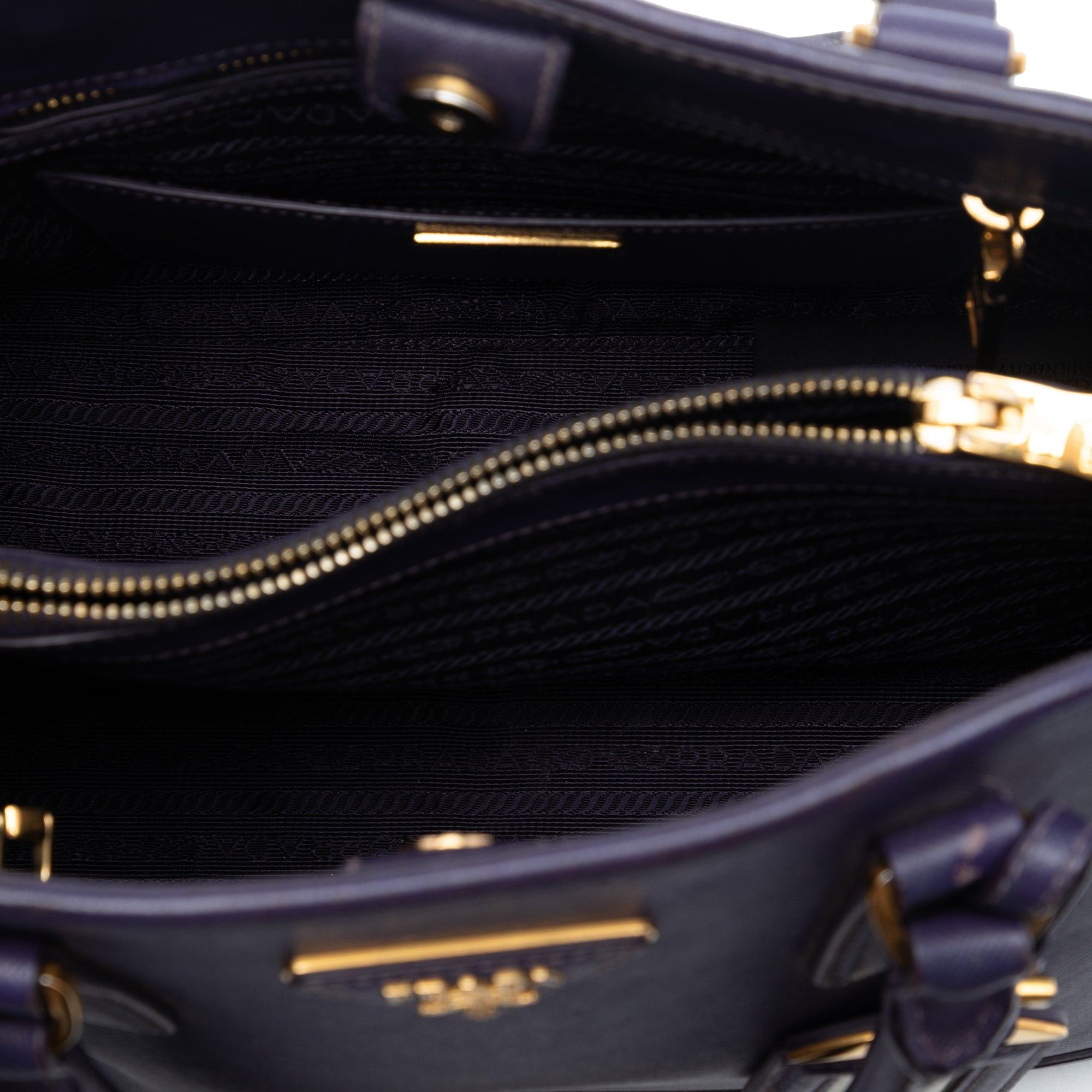 Prada Medium Saffiano Lux Open Promenade Satchel Size ONE SIZE - 4 Thumbnail