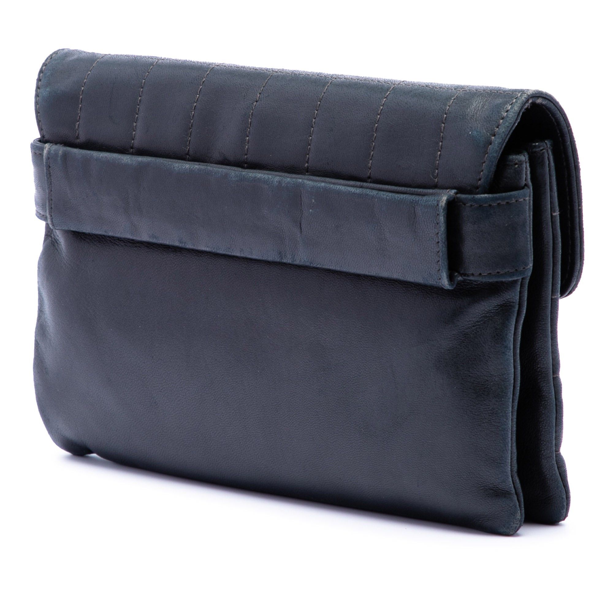 Chanel Choco Bar Lambskin Reissue 2.55 Flap Clutch Size ONE SIZE - 2 Thumbnail