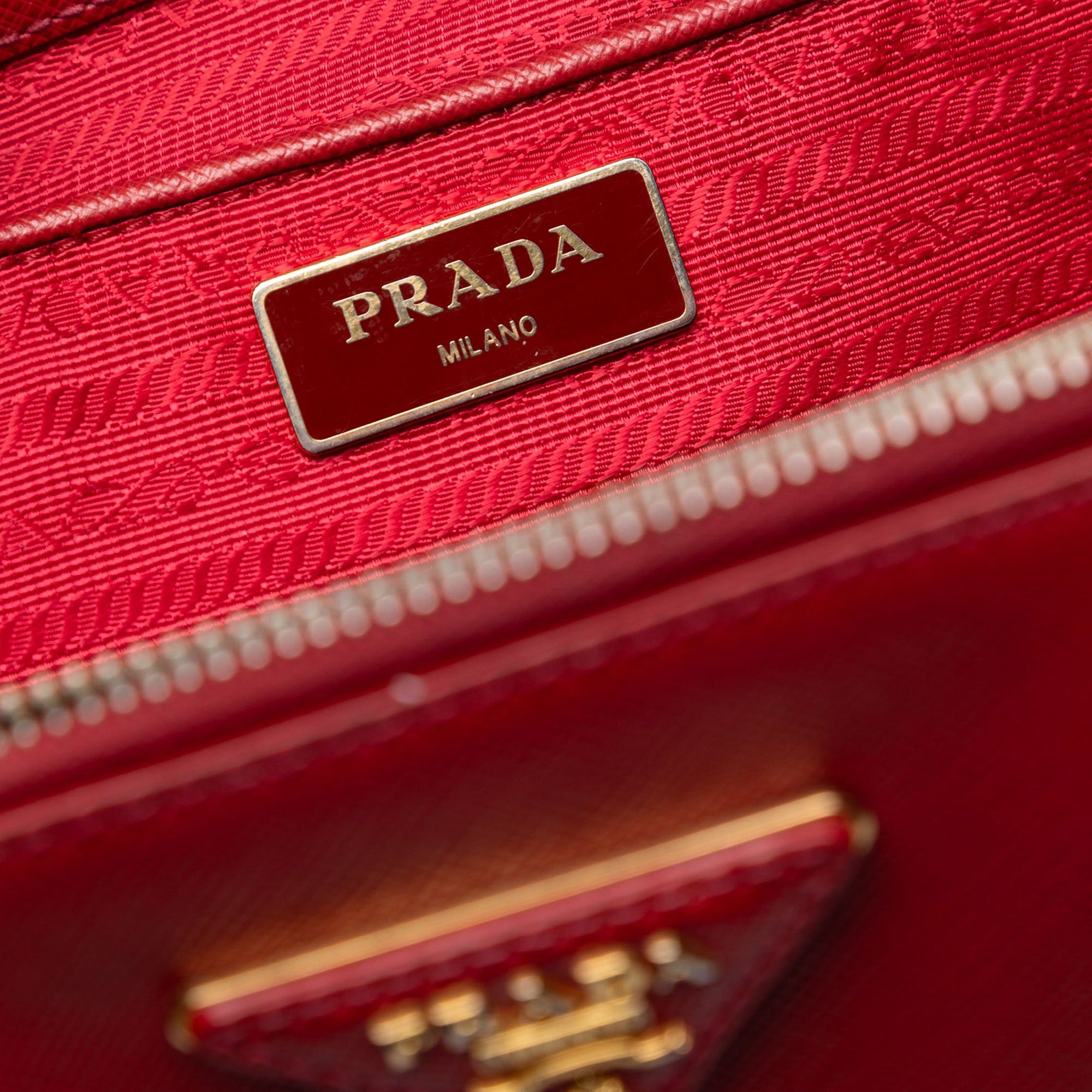Prada Large Saffiano Lux Galleria Double Zip Satchel Size ONE SIZE - 5 Thumbnail