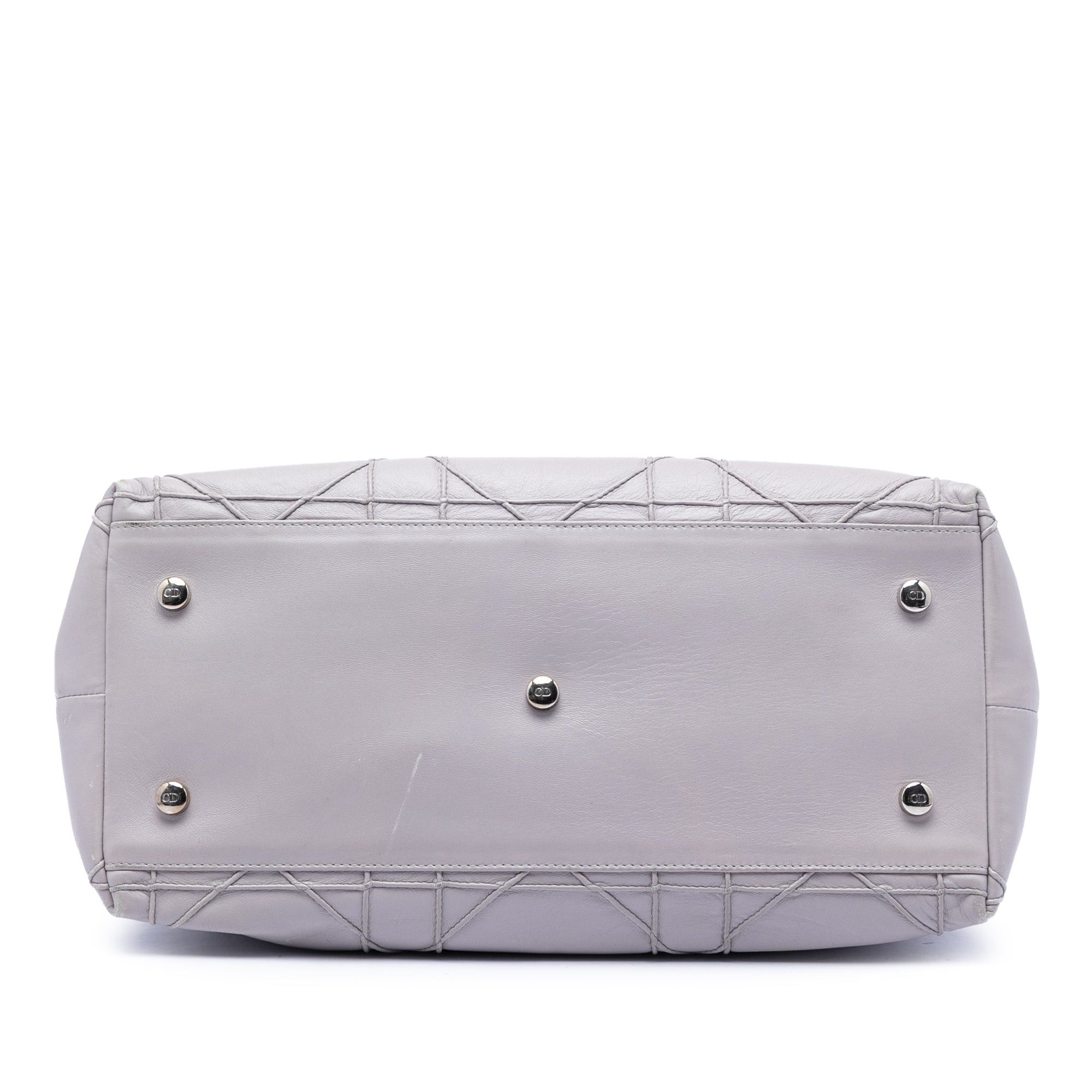 Dior Medium Lambskin Cannage Polochon Granville Satchel Size ONE SIZE - 3 Thumbnail