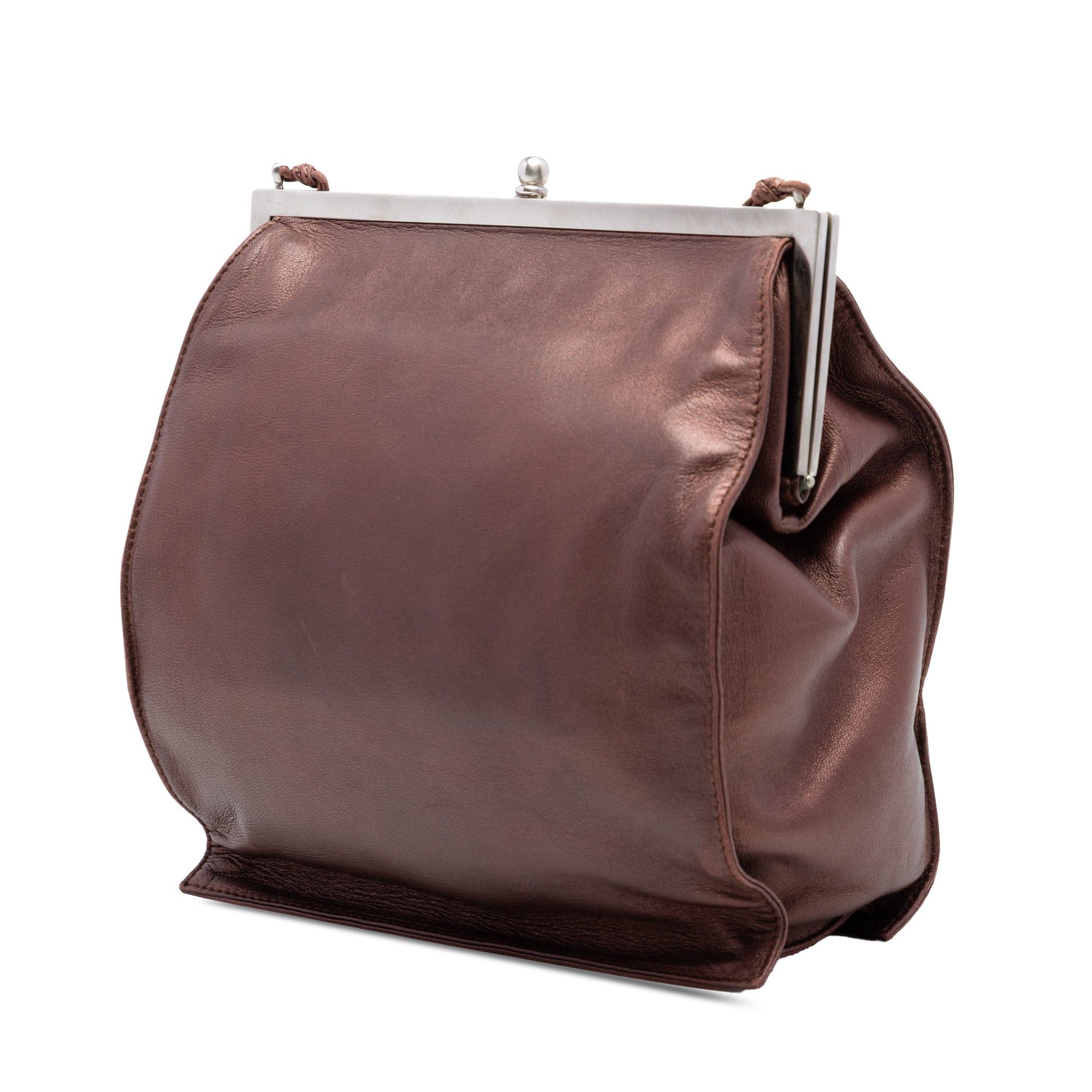 Prada Metallic Nappa Frame Crossbody Size ONE SIZE - 2 Thumbnail