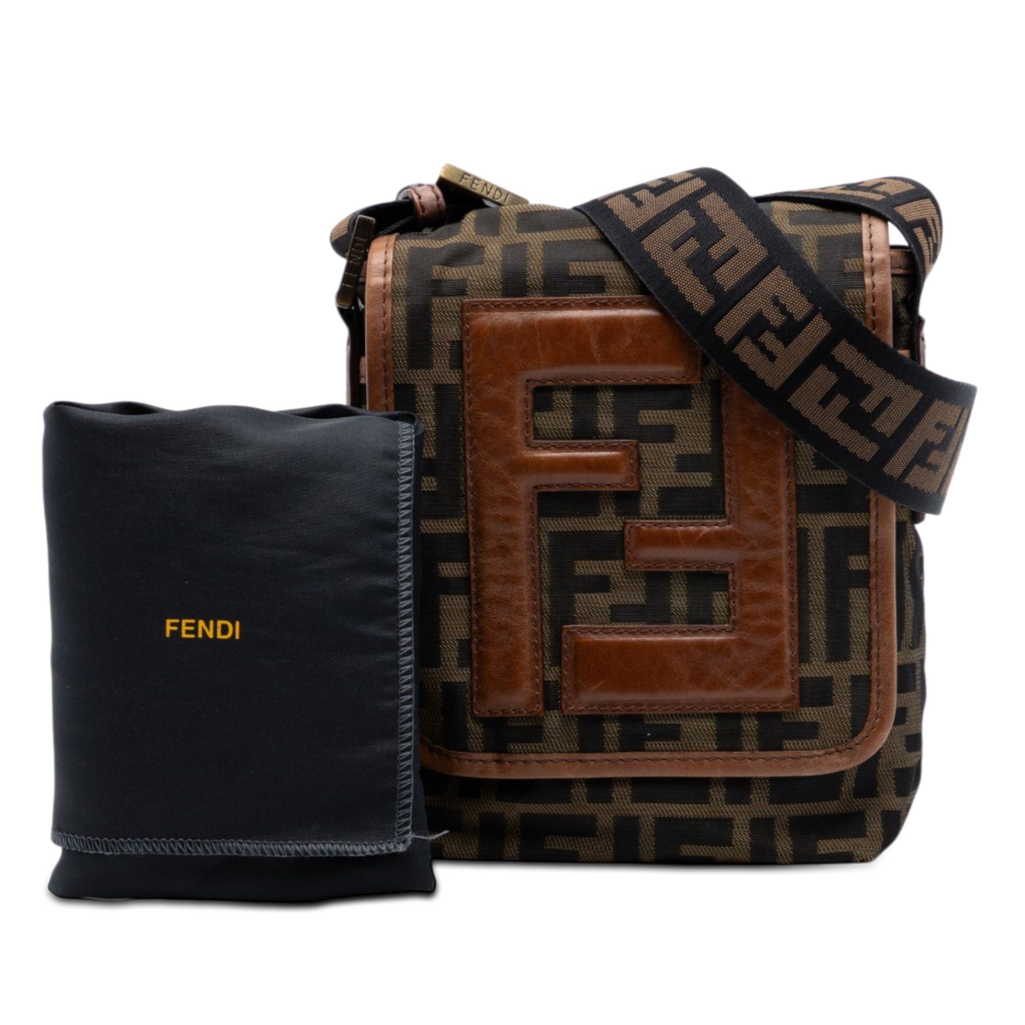 Fendi Mini FF Zucca Canvas Crossbody Size ONE SIZE - 7 Thumbnail