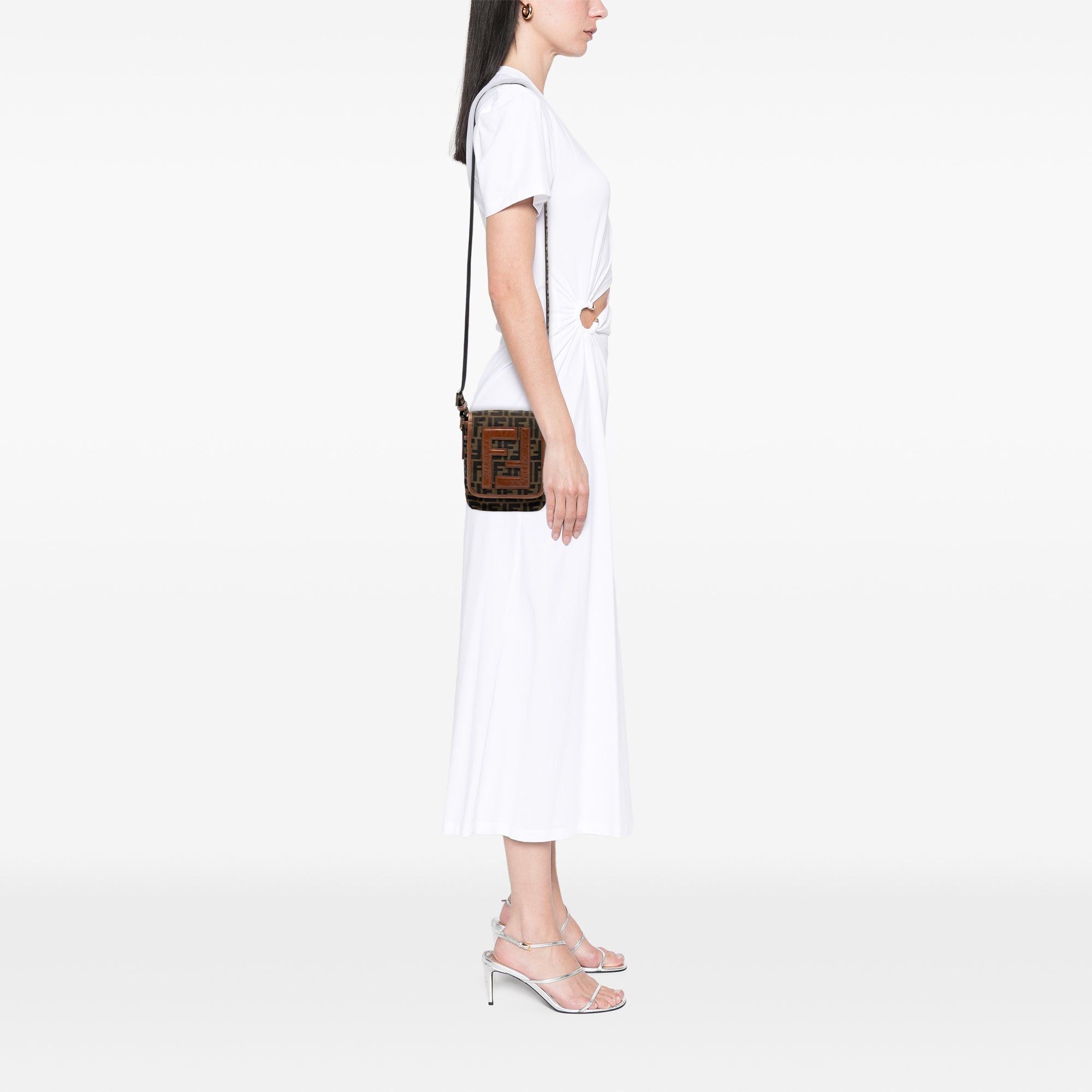 Fendi Mini FF Zucca Canvas Crossbody Size ONE SIZE - 6 Thumbnail