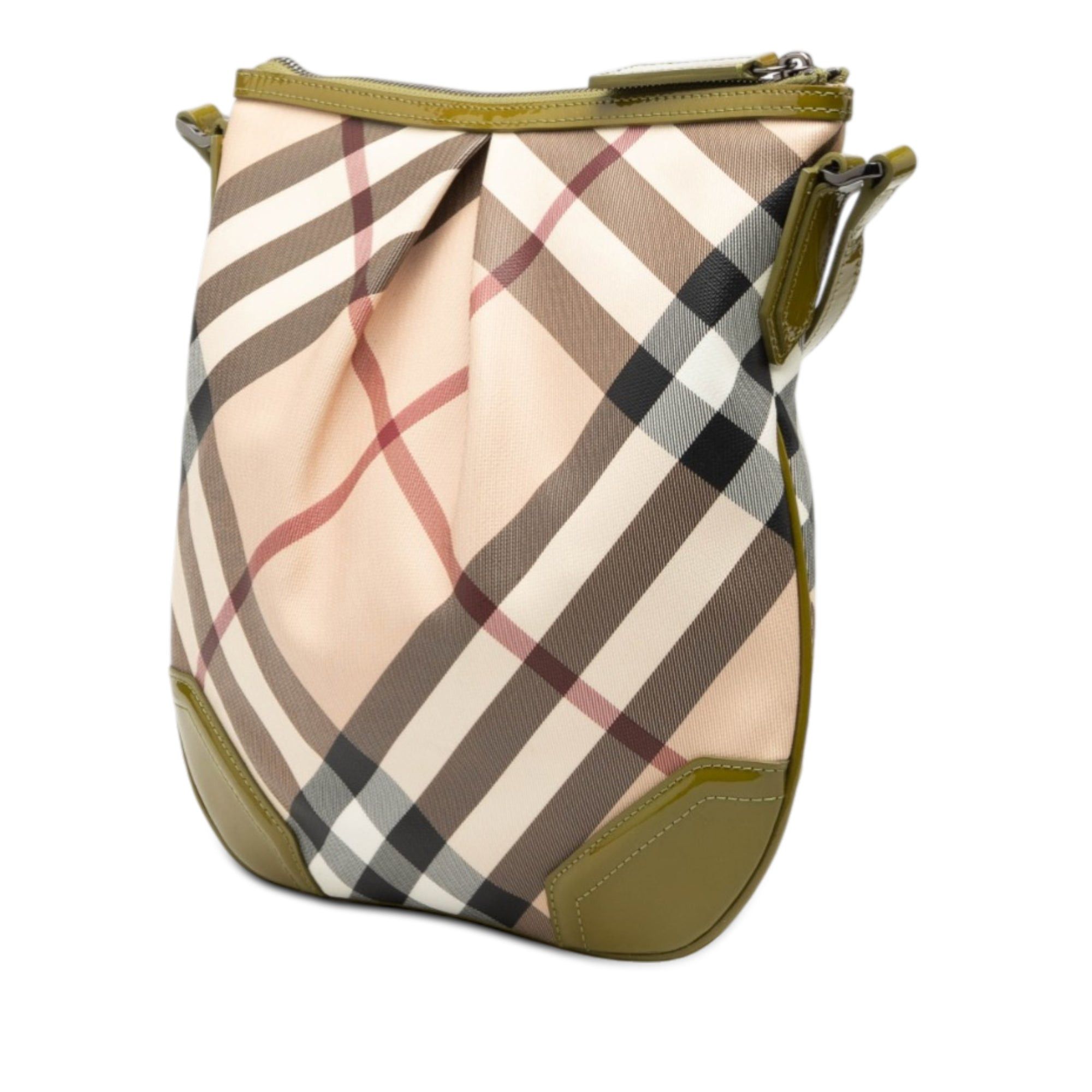 Burberry Supernova Check Coated Canvas Dryden Crossbody Size ONE SIZE - 2 Thumbnail