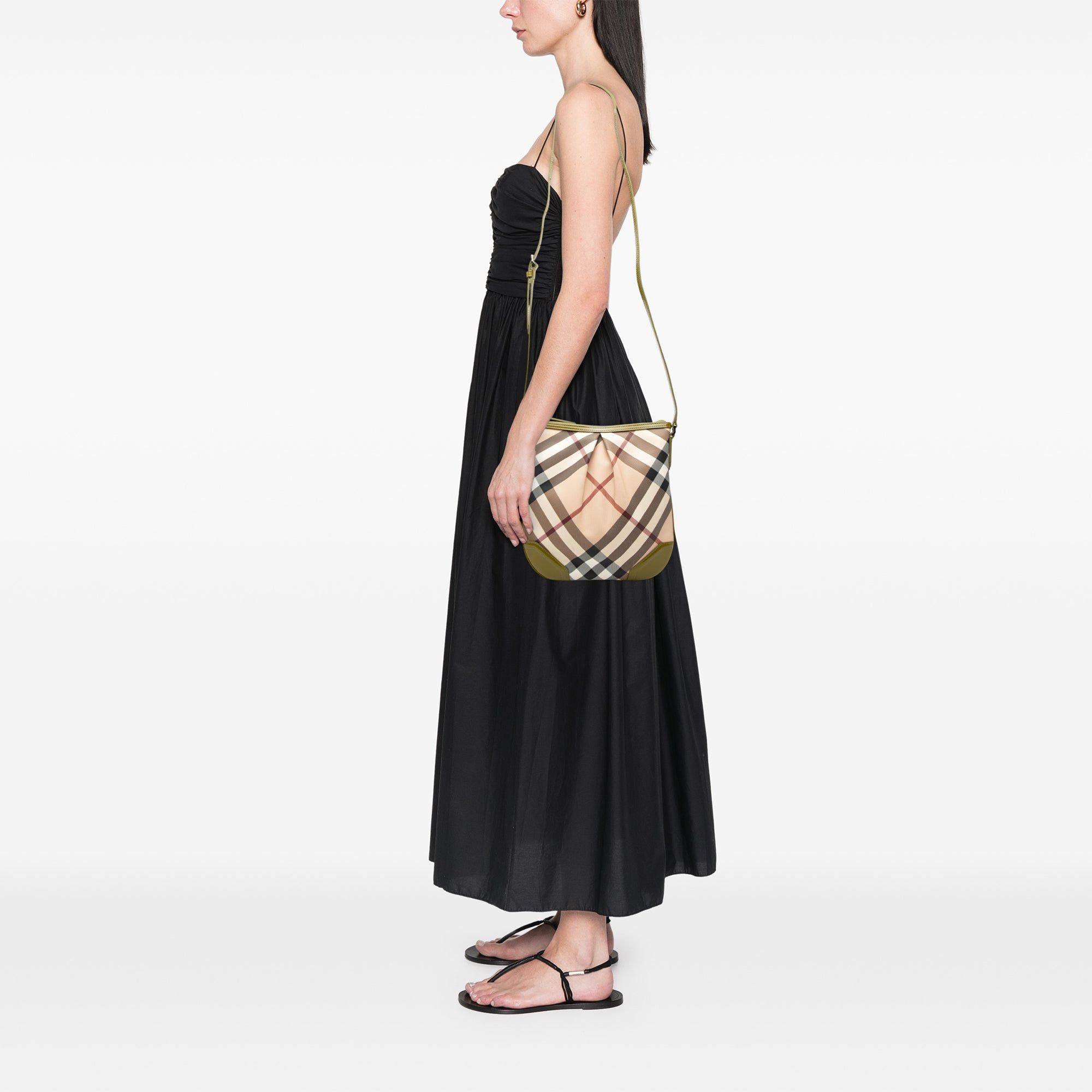 Burberry Supernova Check Coated Canvas Dryden Crossbody Size ONE SIZE - 7 Thumbnail