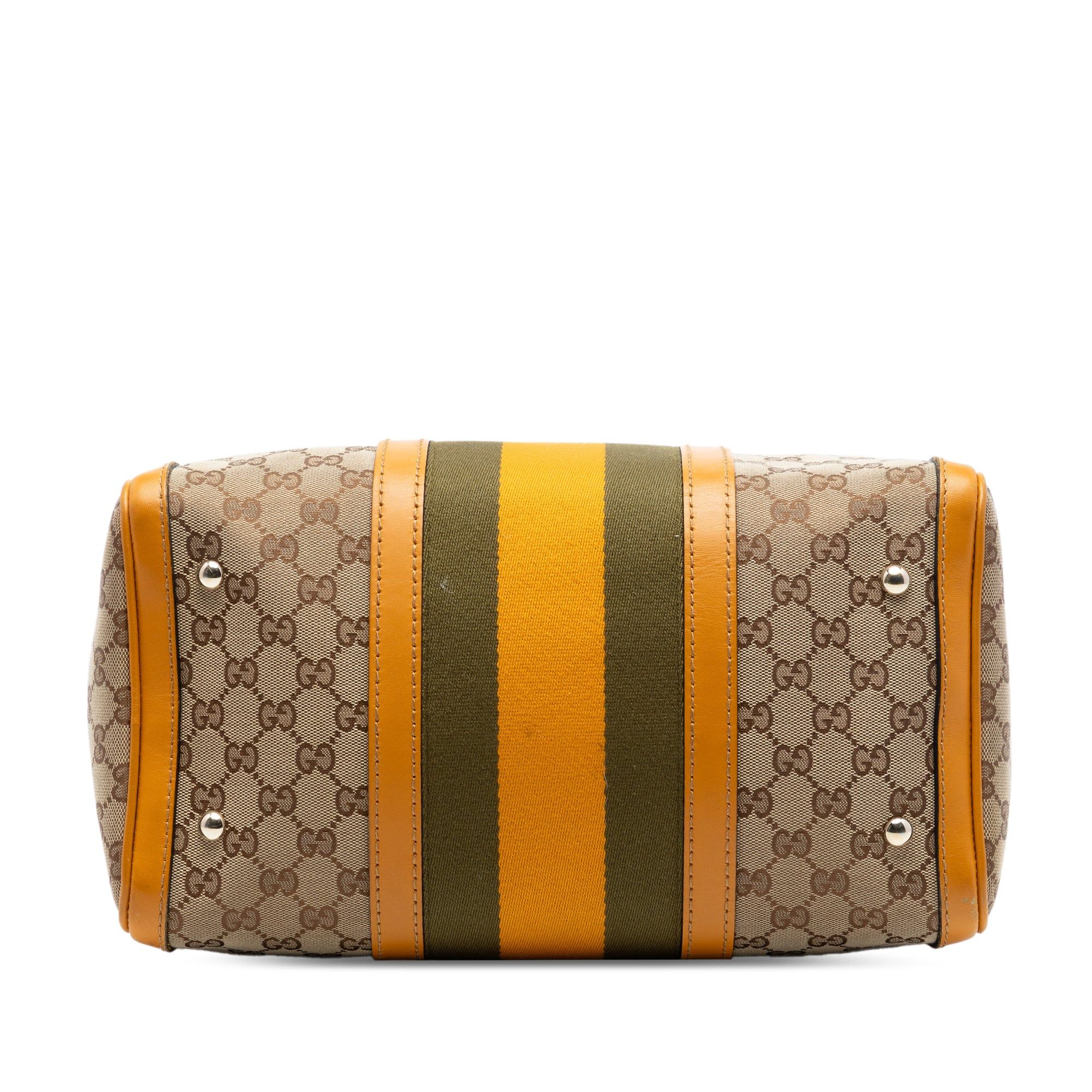 Gucci Medium GG Canvas Web Joy Boston Bag Size ONE SIZE - 3 Thumbnail