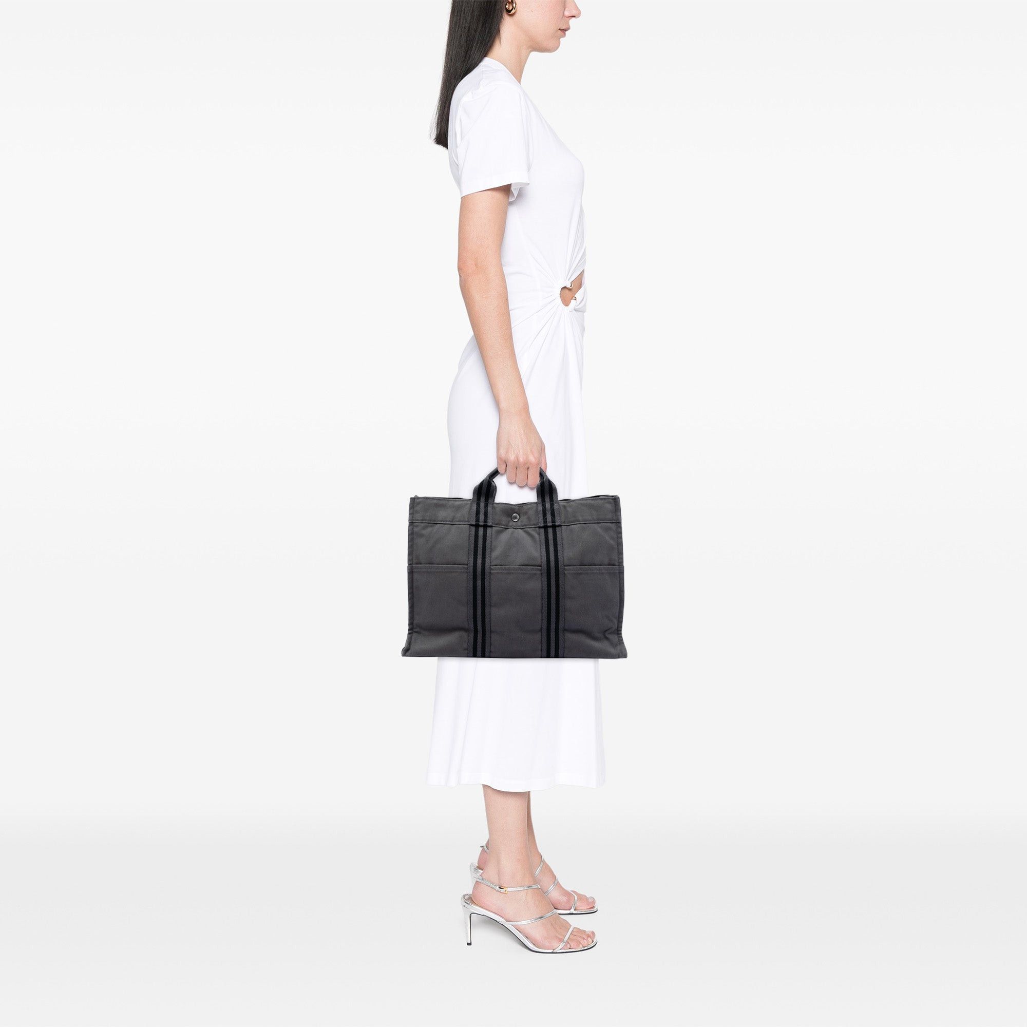 Hermes Canvas Fourre Tout MM Size ONE SIZE - 7 Thumbnail