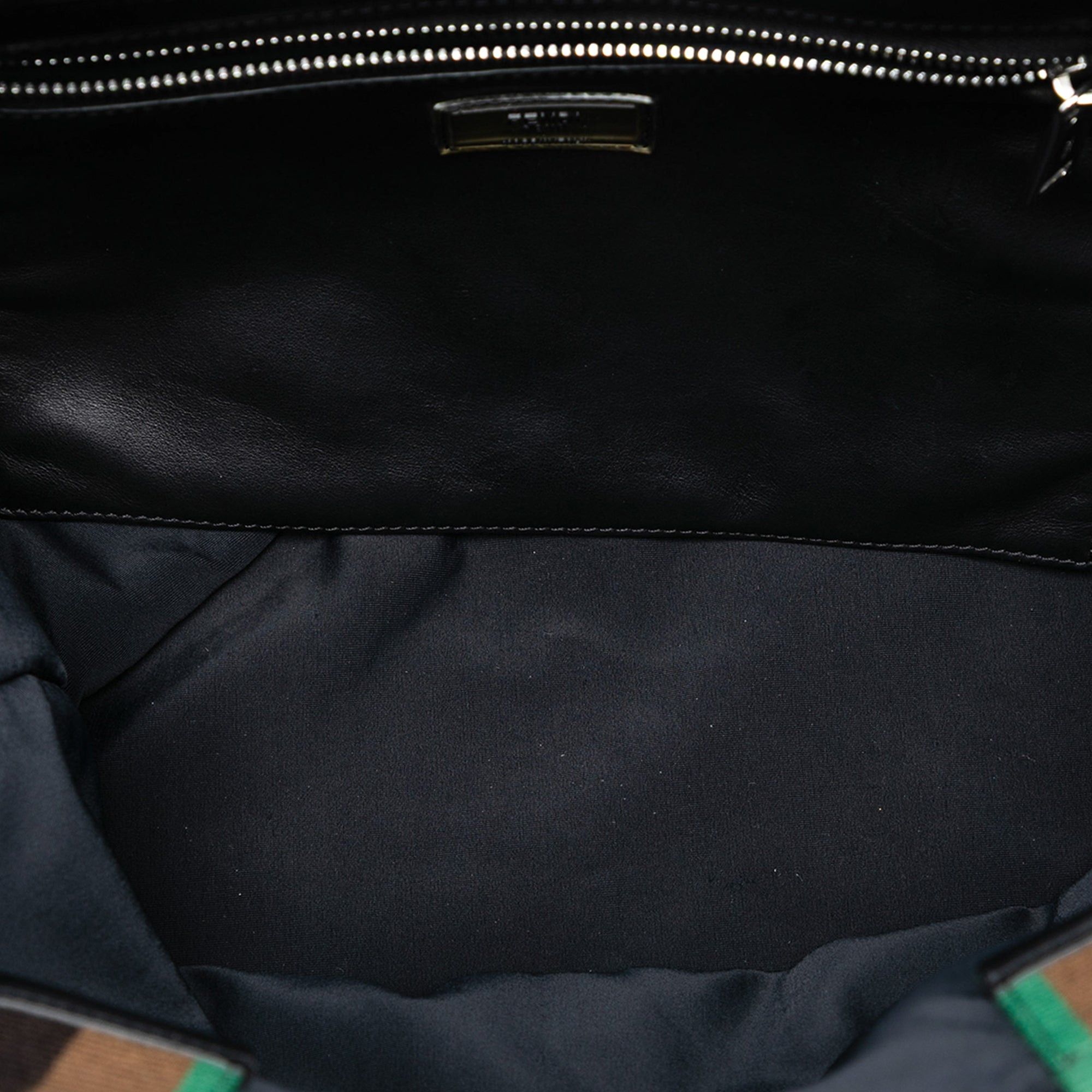 Fendi Pequin Nylon Roma Amor Tote Size ONE SIZE - 4 Thumbnail
