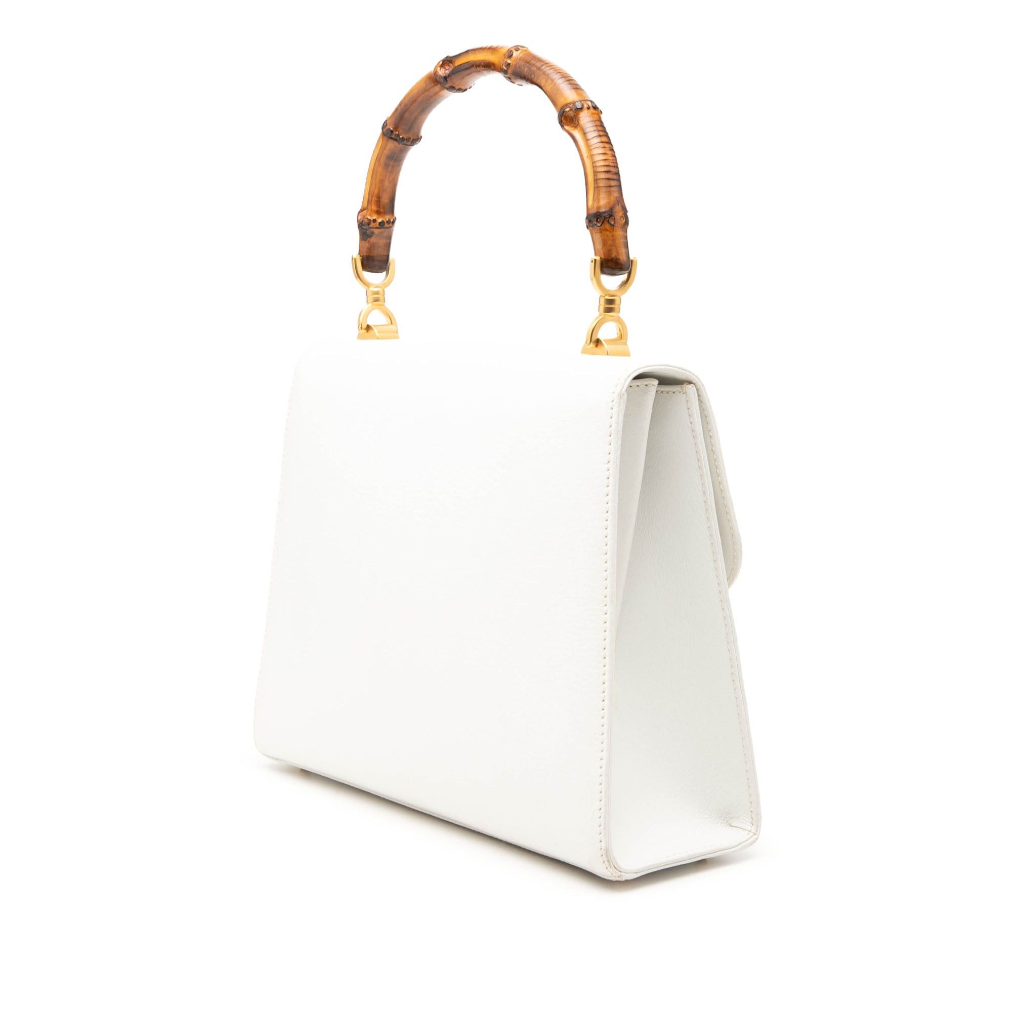 Gucci Calfskin Bamboo Top Handle Bag Size ONE SIZE - 2 Thumbnail