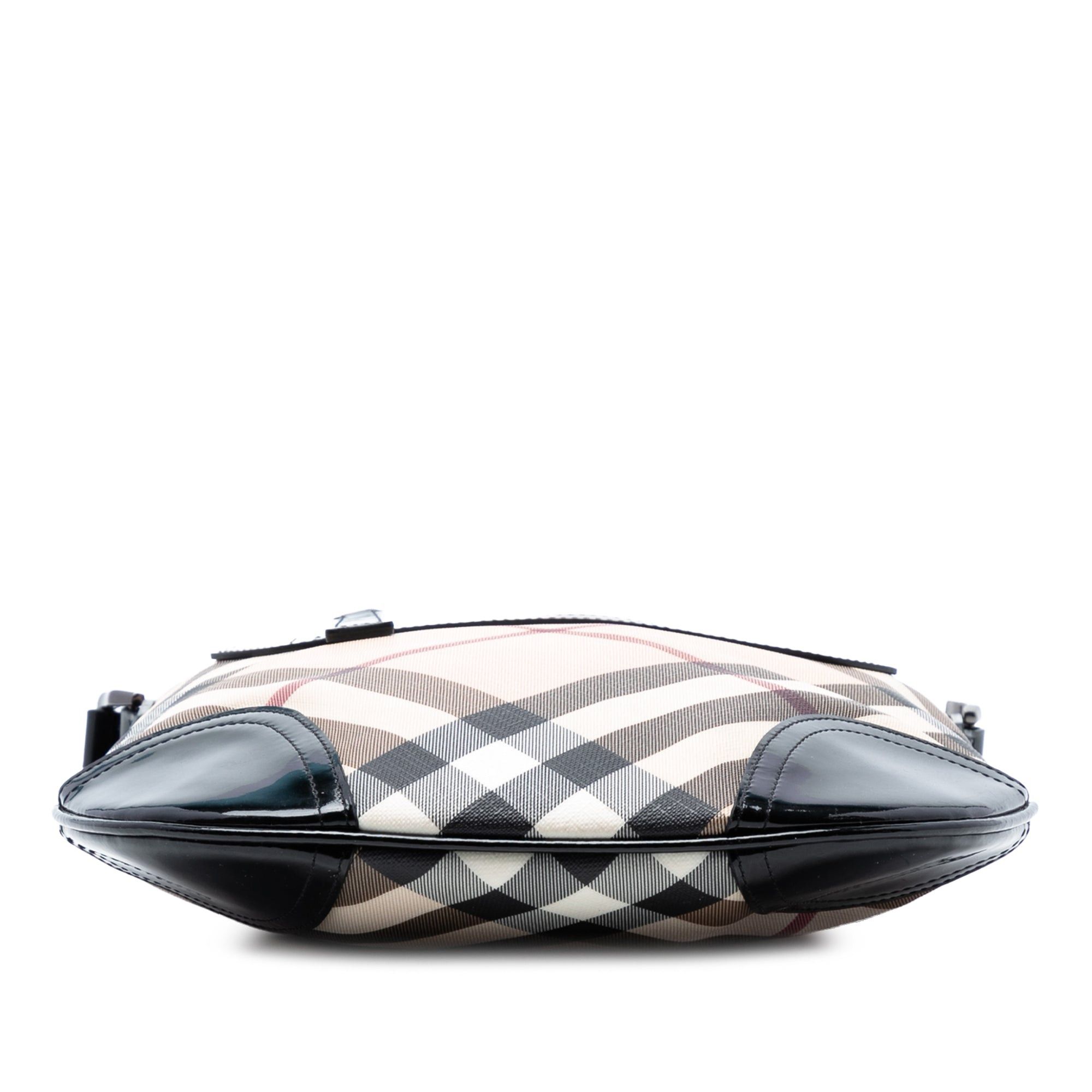 Burberry Supernova Check Coated Canvas Dryden Crossbody Size ONE SIZE - 3 Thumbnail