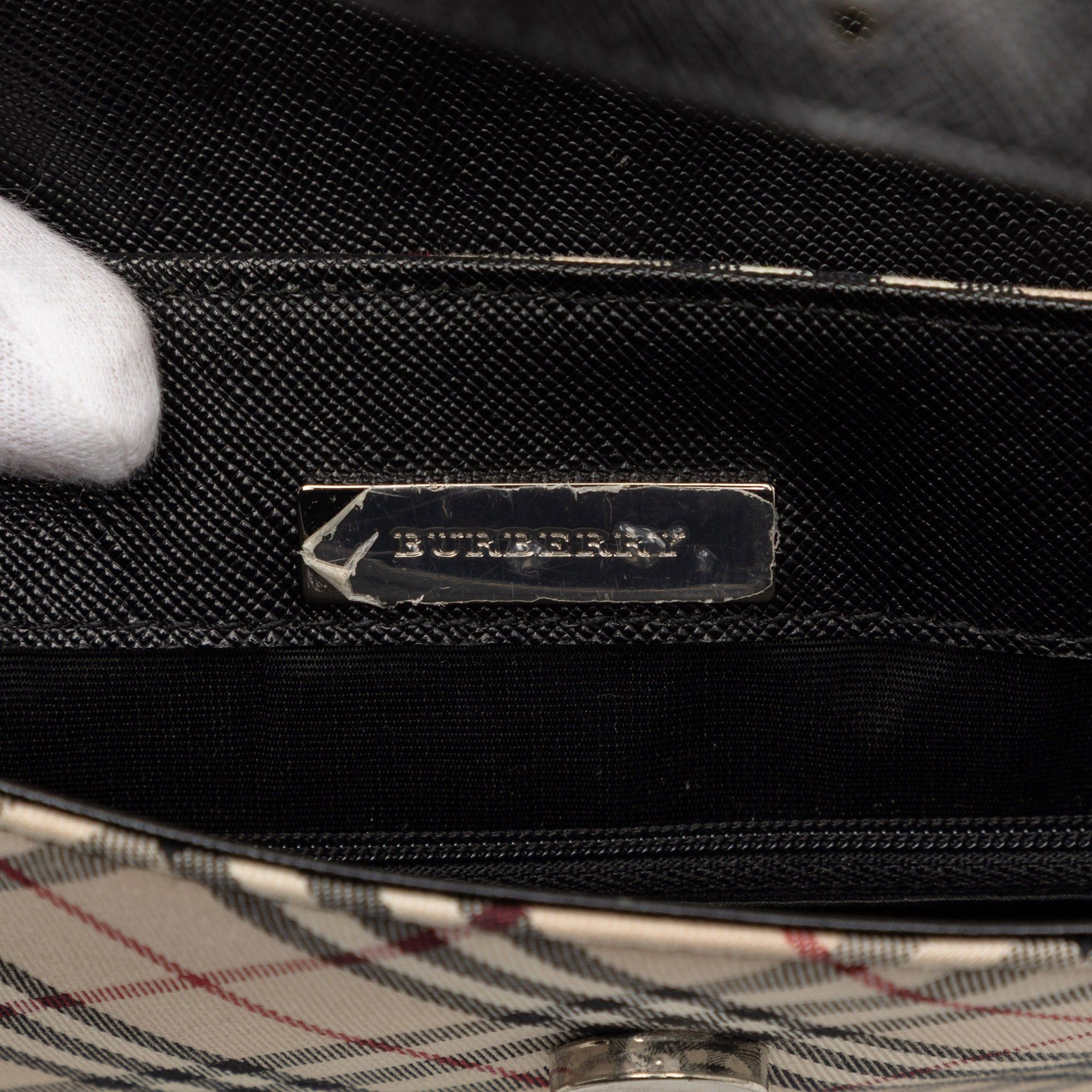 Burberry Nova Check Canvas Crossbody Size ONE SIZE - 5 Thumbnail