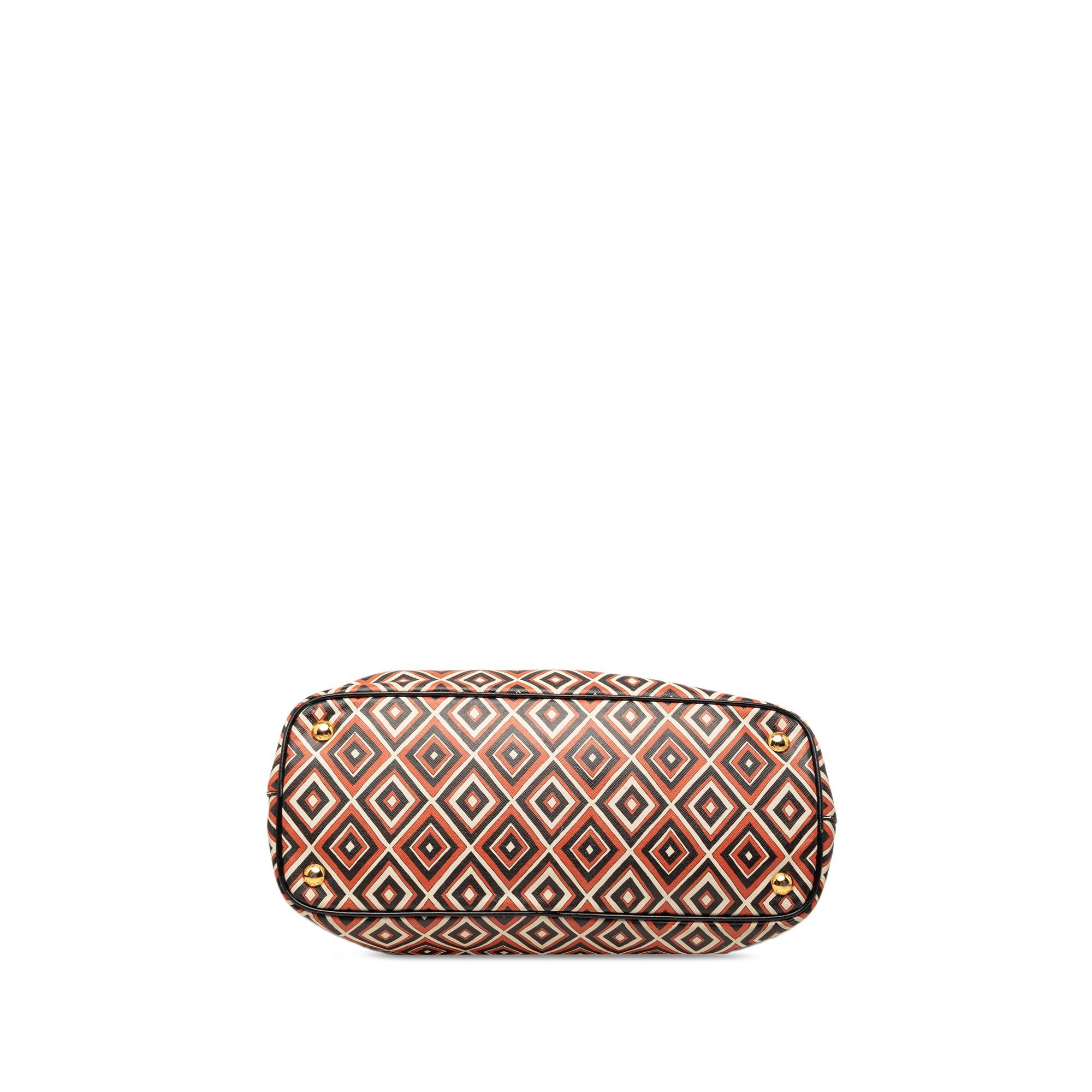 Prada Saffiano Diamond Print Tote Size ONE SIZE - 3 Thumbnail