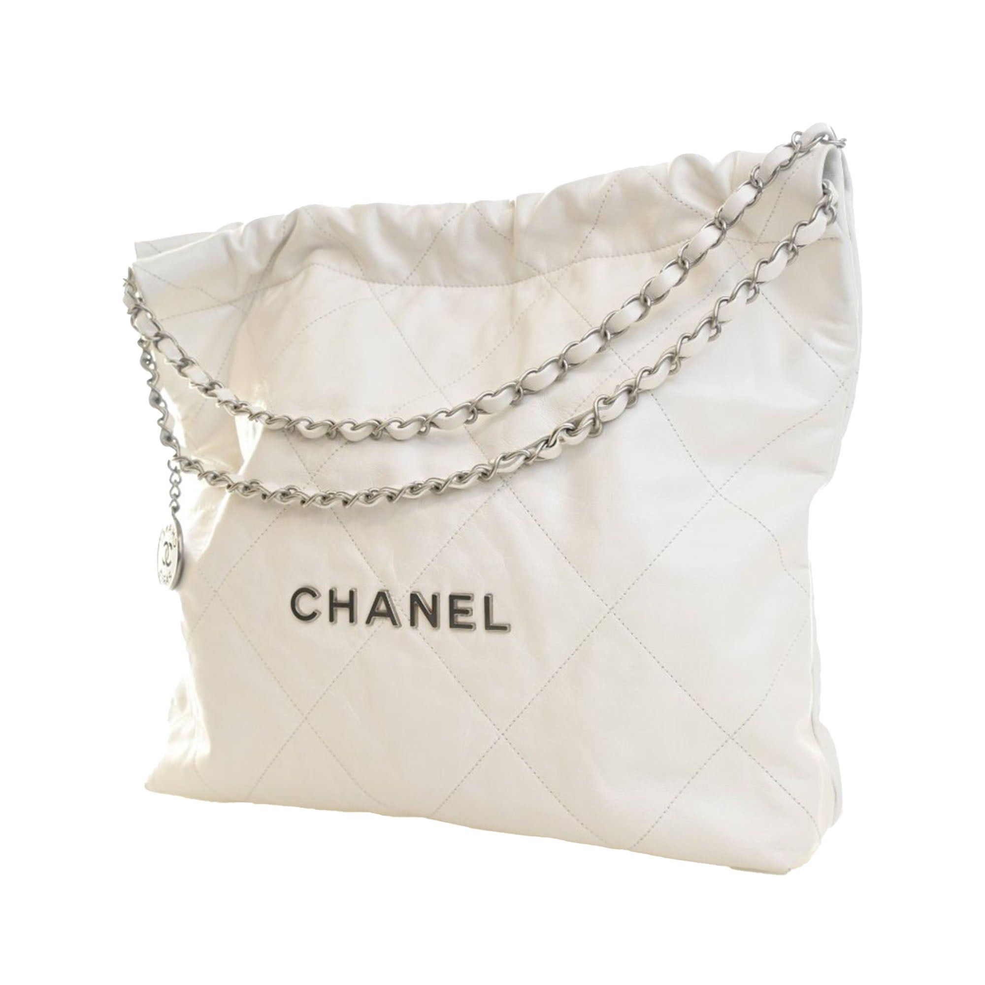 Chanel Medium Shiny Calfskin 22 Handbag Size ONE SIZE - 3 Thumbnail