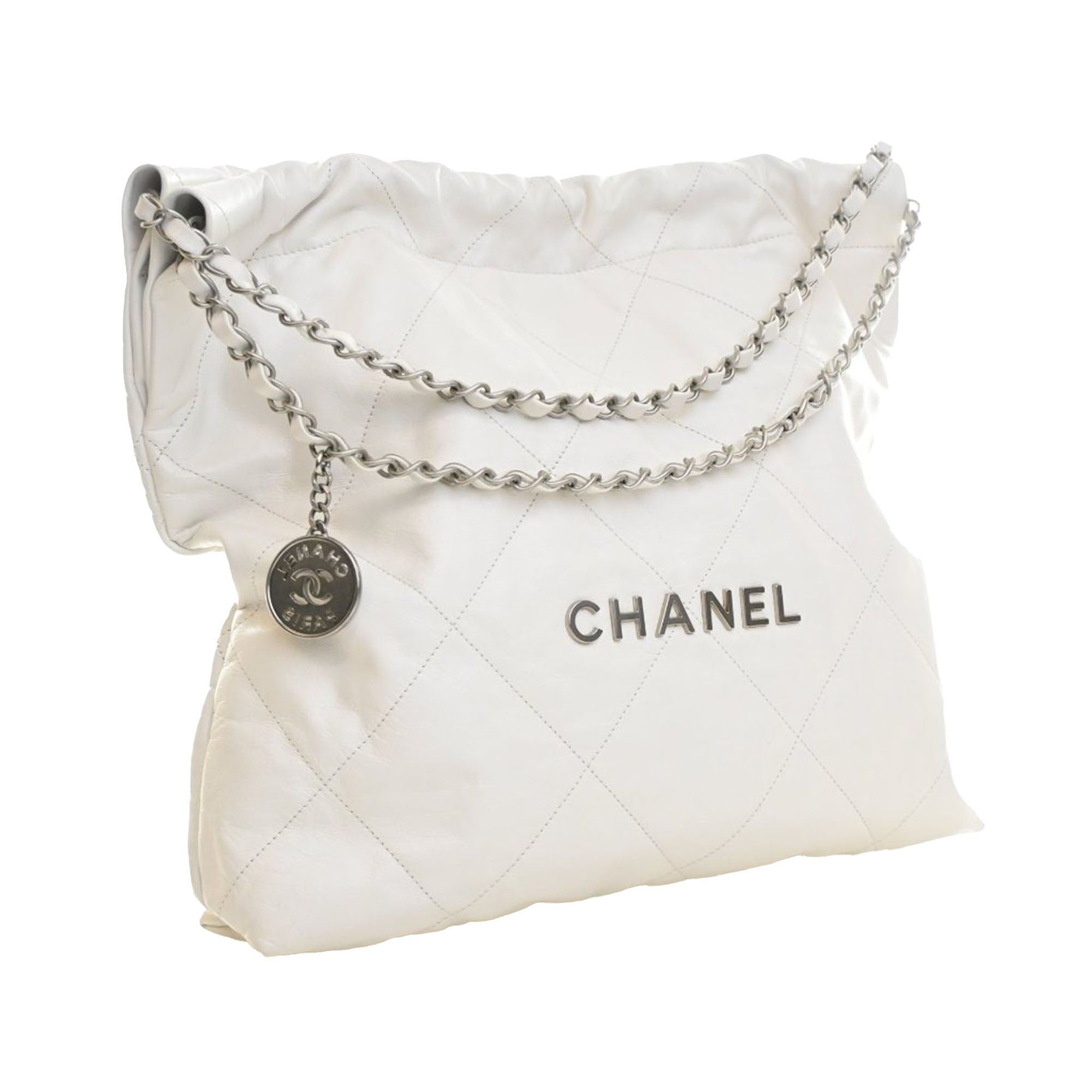 Chanel Medium Shiny Calfskin 22 Handbag Size ONE SIZE - 2 Thumbnail