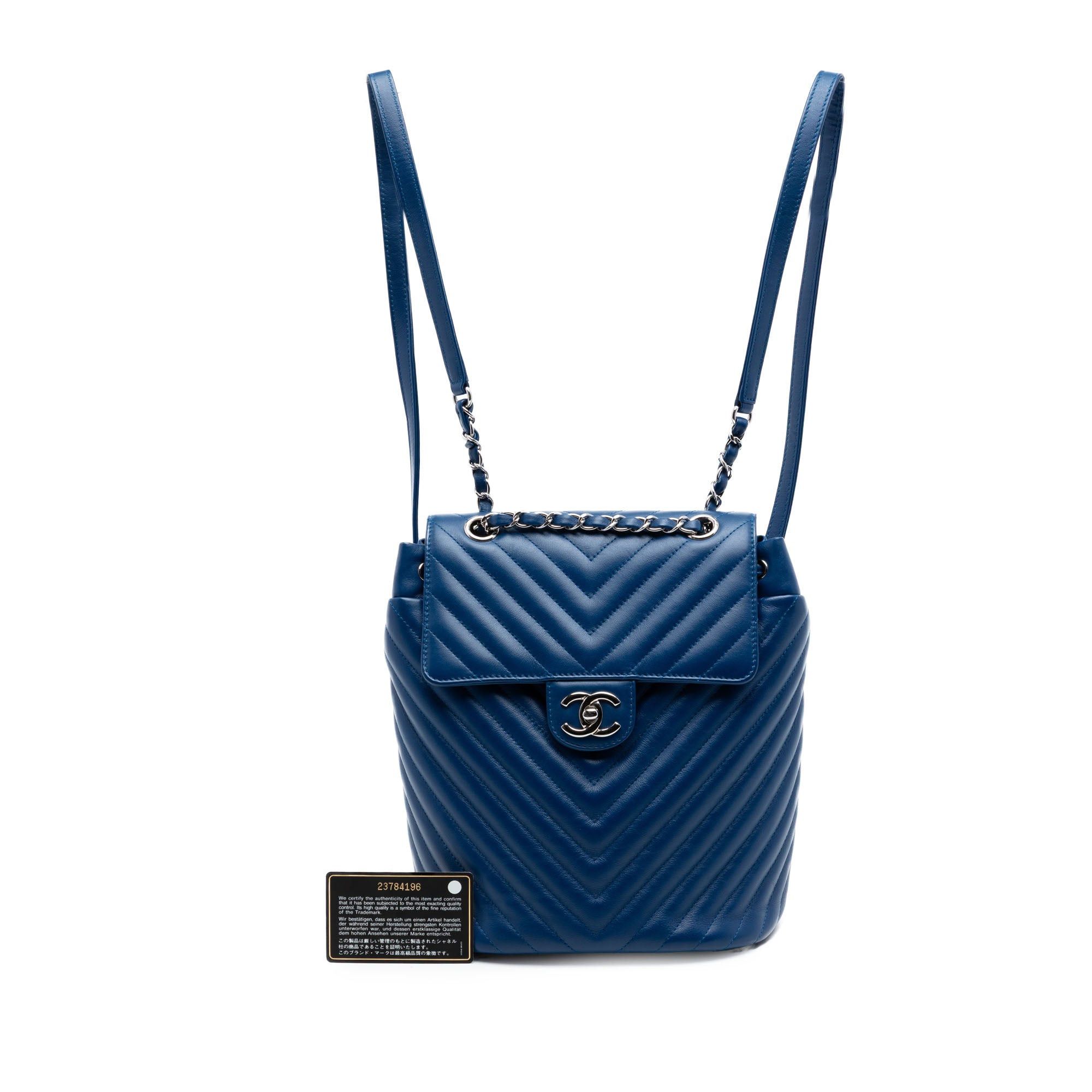 Chanel Small Chevron Calfskin Urban Spirit Backpack Size ONE SIZE - 7 Thumbnail
