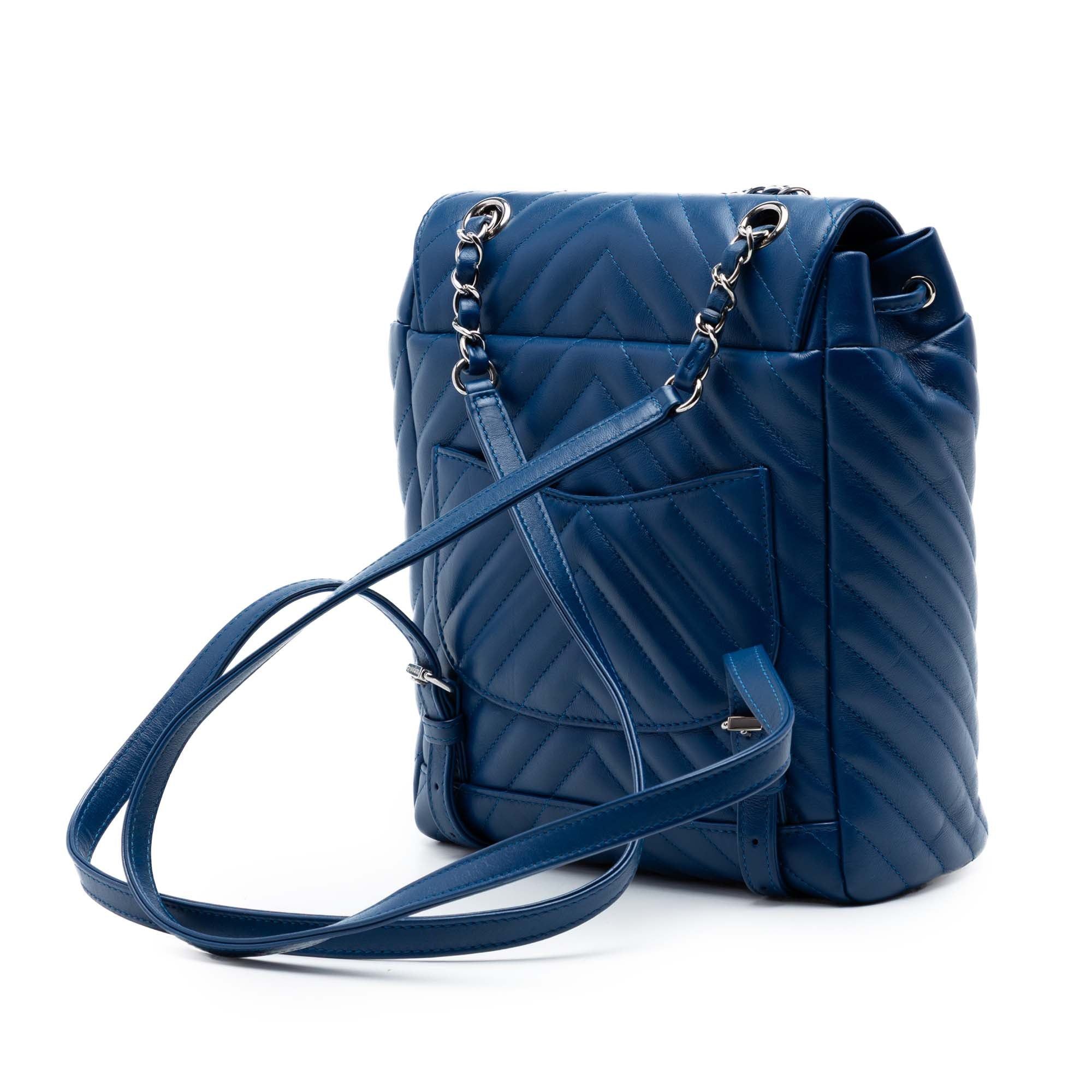 Chanel Small Chevron Calfskin Urban Spirit Backpack Size ONE SIZE - 2 Thumbnail