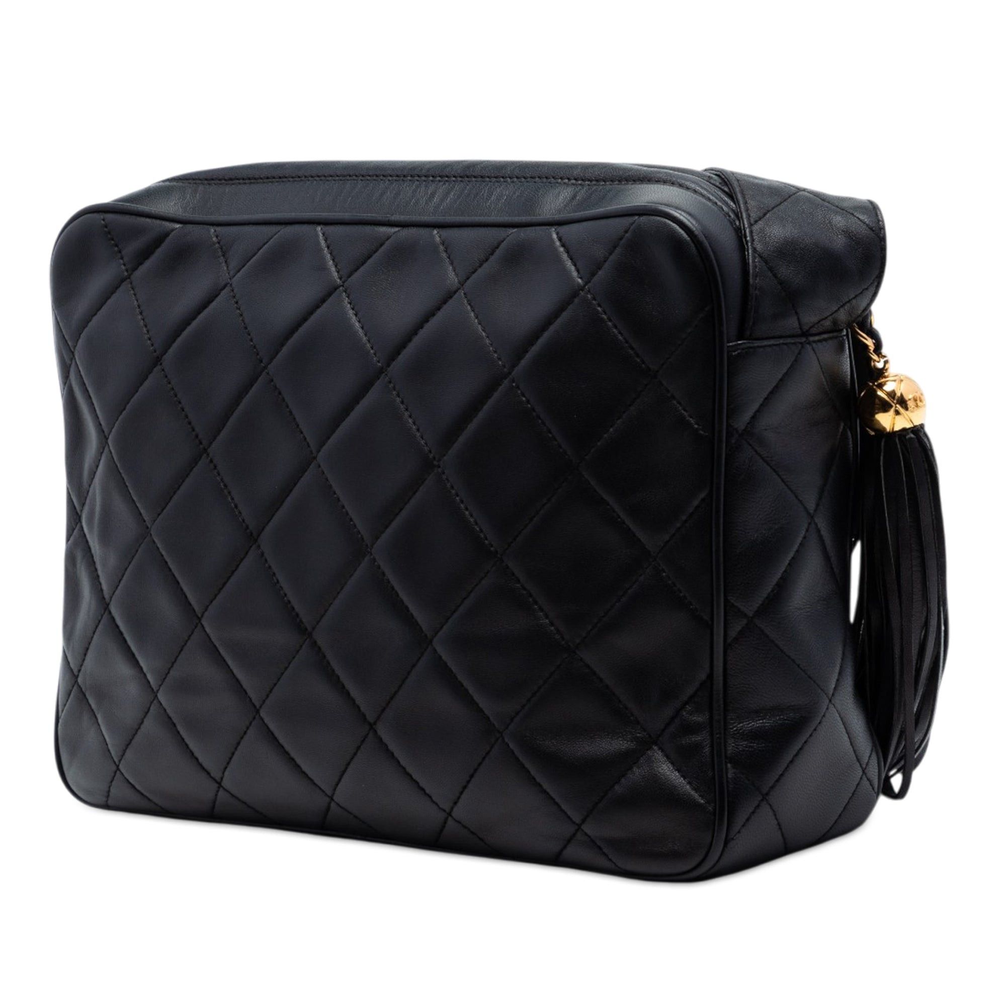 Chanel CC Quilted Lambskin Tassel Camera Bag Size ONE SIZE - 2 Thumbnail