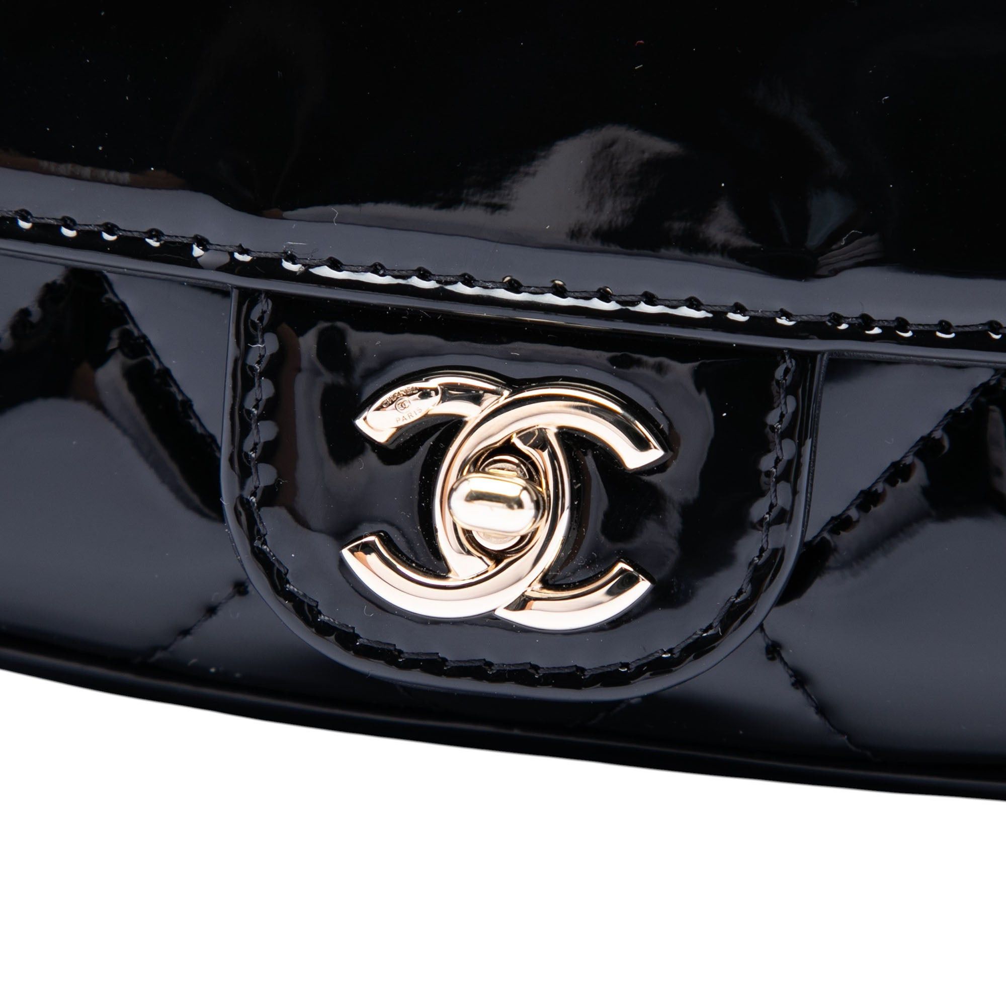 Chanel Mini CC Quilted Patent Single Flap Size ONE SIZE - 5 Thumbnail