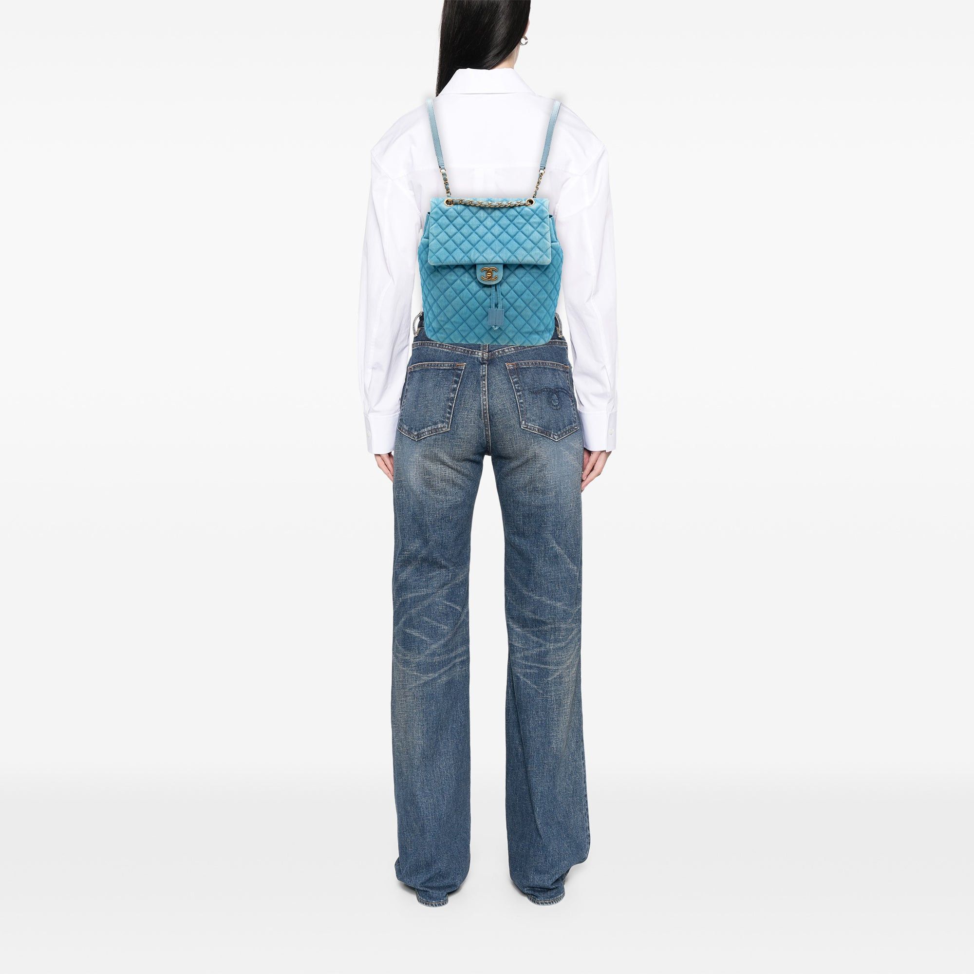 Chanel Large Denim Urban Spirit Backpack Size ONE SIZE - 6 Thumbnail