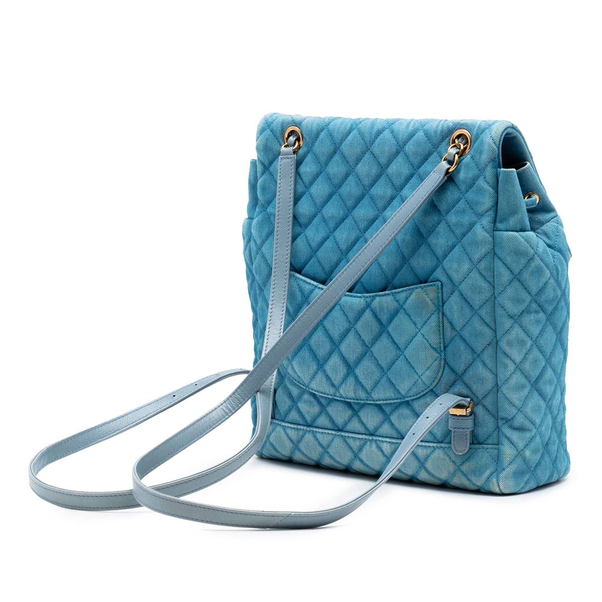 Chanel Large Denim Urban Spirit Backpack Size ONE SIZE - 2 Thumbnail