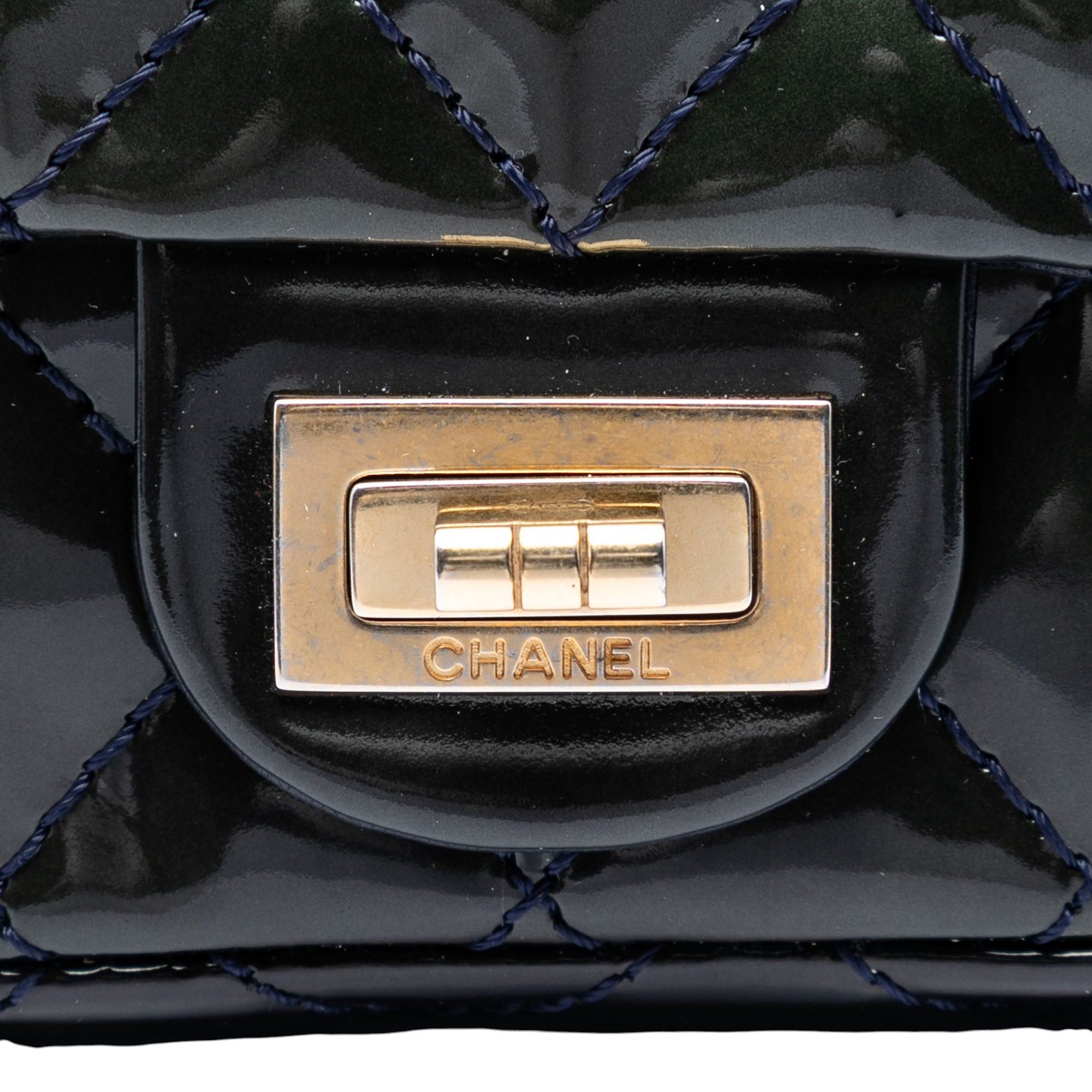 Chanel Quilted Patent Reissue 2.55 Reversible Chain Flap Size ONE SIZE - 5 Thumbnail