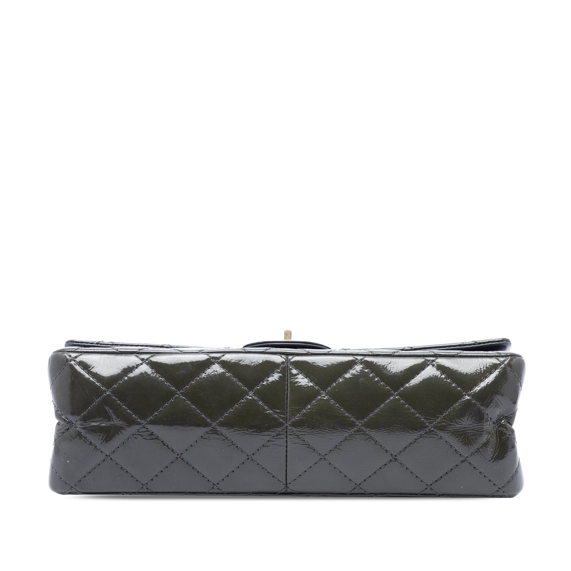 Chanel Quilted Patent Reissue 2.55 Double Flap 226 Size ONE SIZE - 3 Thumbnail
