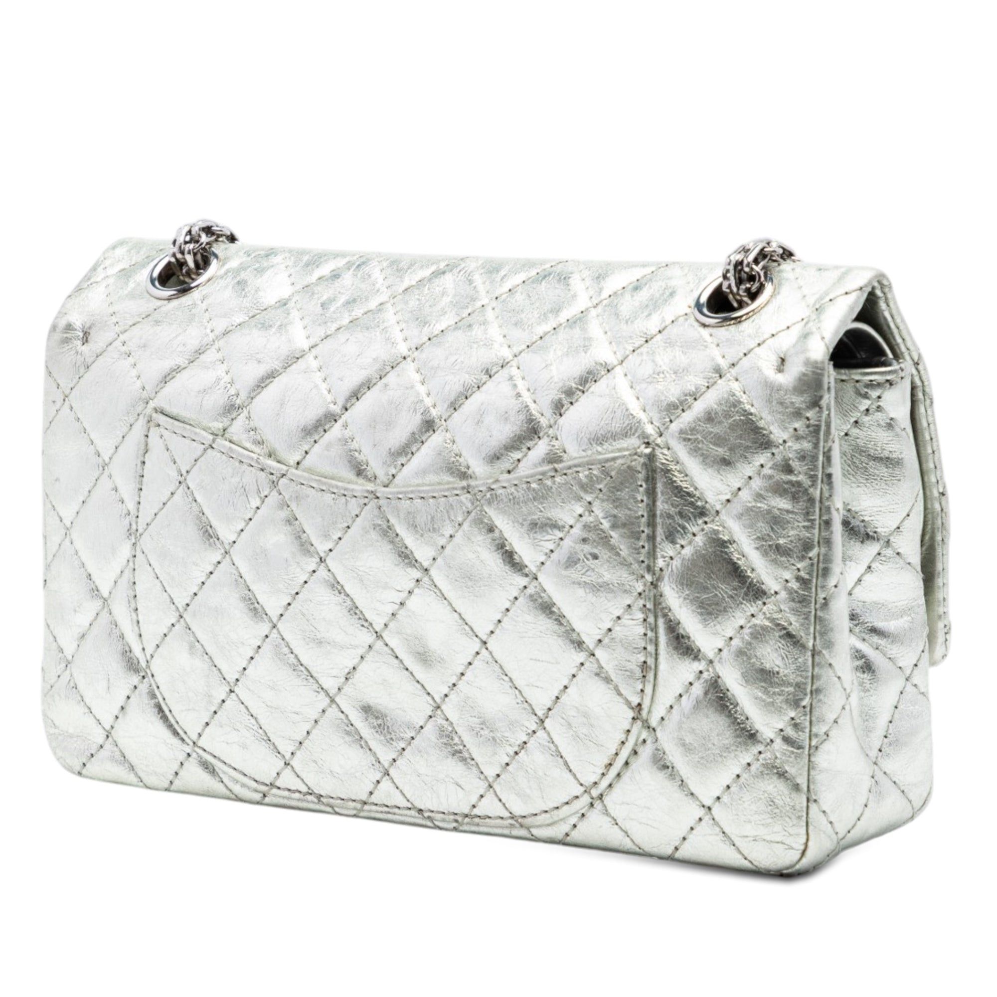 Chanel Metallic Aged Calfskin Reissue 2.55 Double Flap 225 Size ONE SIZE - 2 Thumbnail