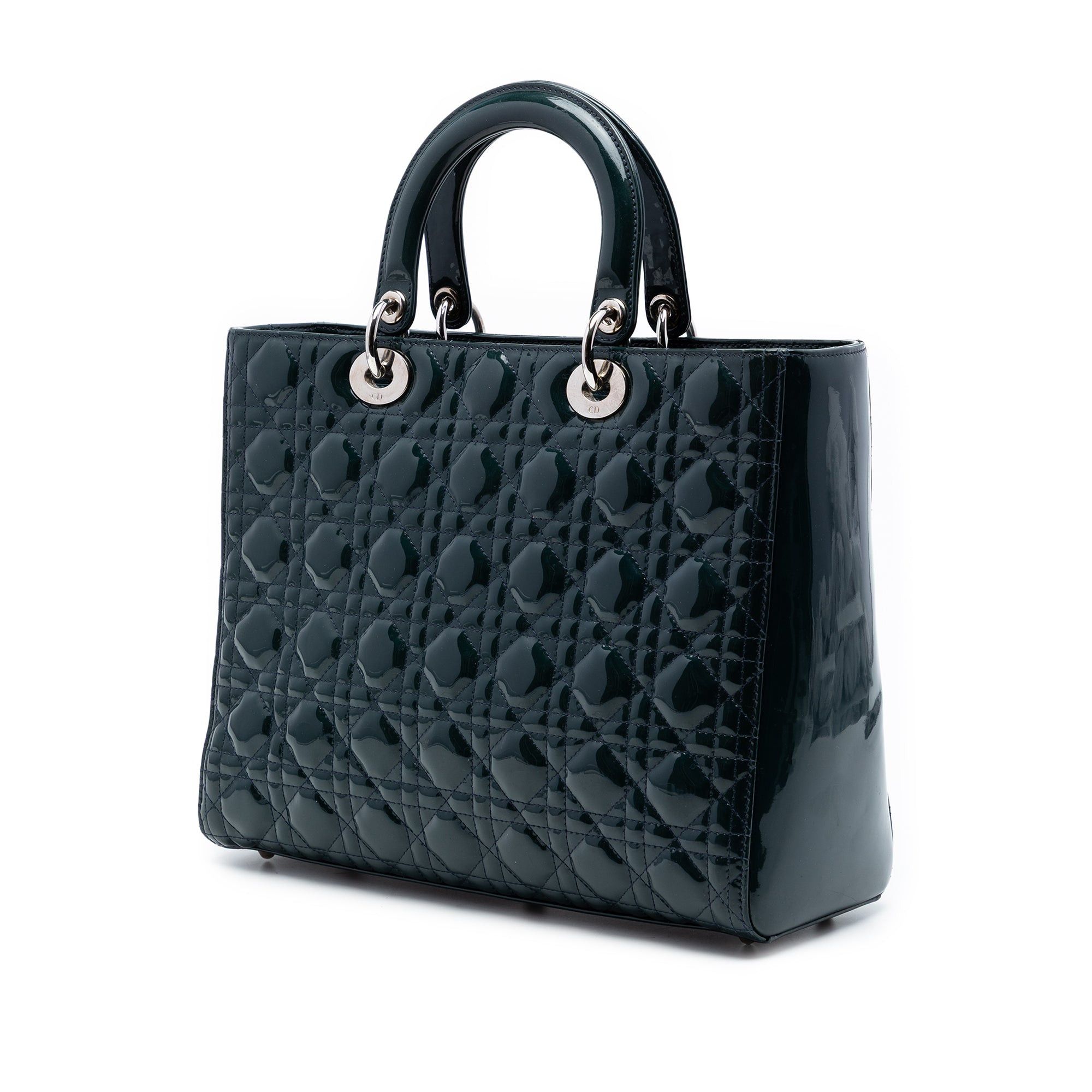 Dior Large Patent Cannage Lady Dior Size ONE SIZE - 2 Thumbnail