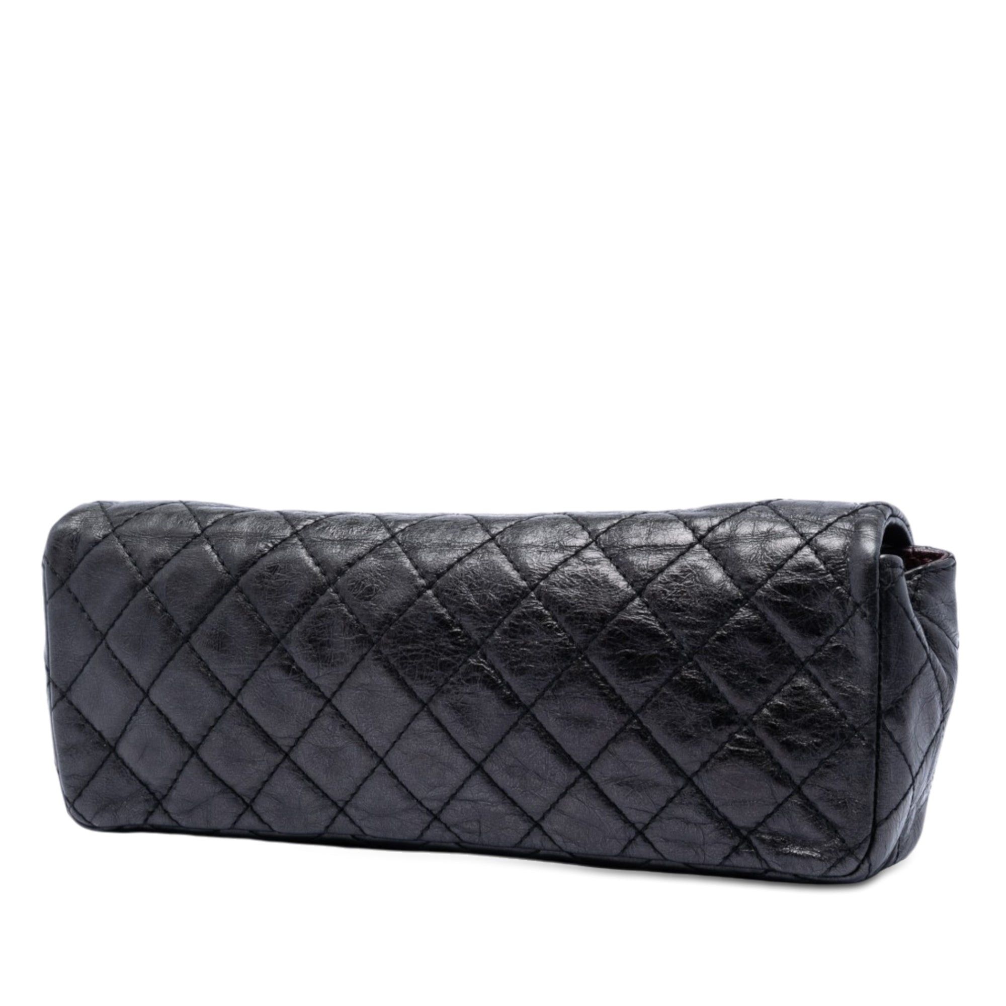 Chanel Quilted Glazed Calfskin Reissue 2.55 East West Flap Size ONE SIZE - 2 Thumbnail