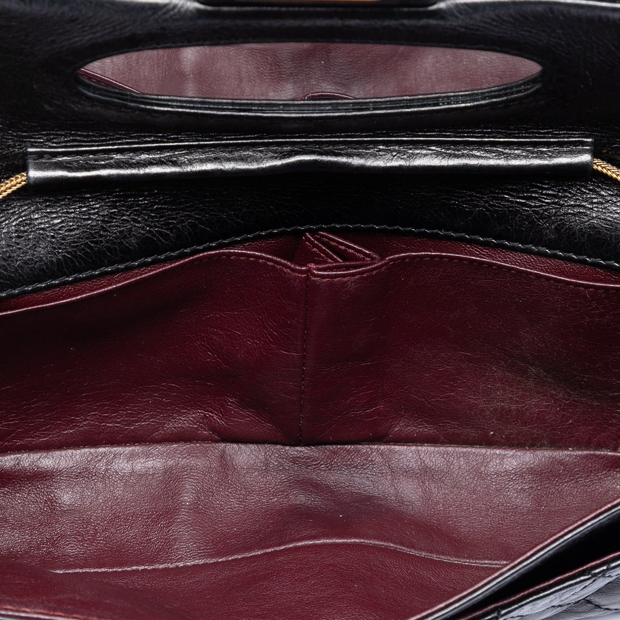 Chanel Quilted Glazed Calfskin Reissue 2.55 East West Flap Size ONE SIZE - 4 Thumbnail