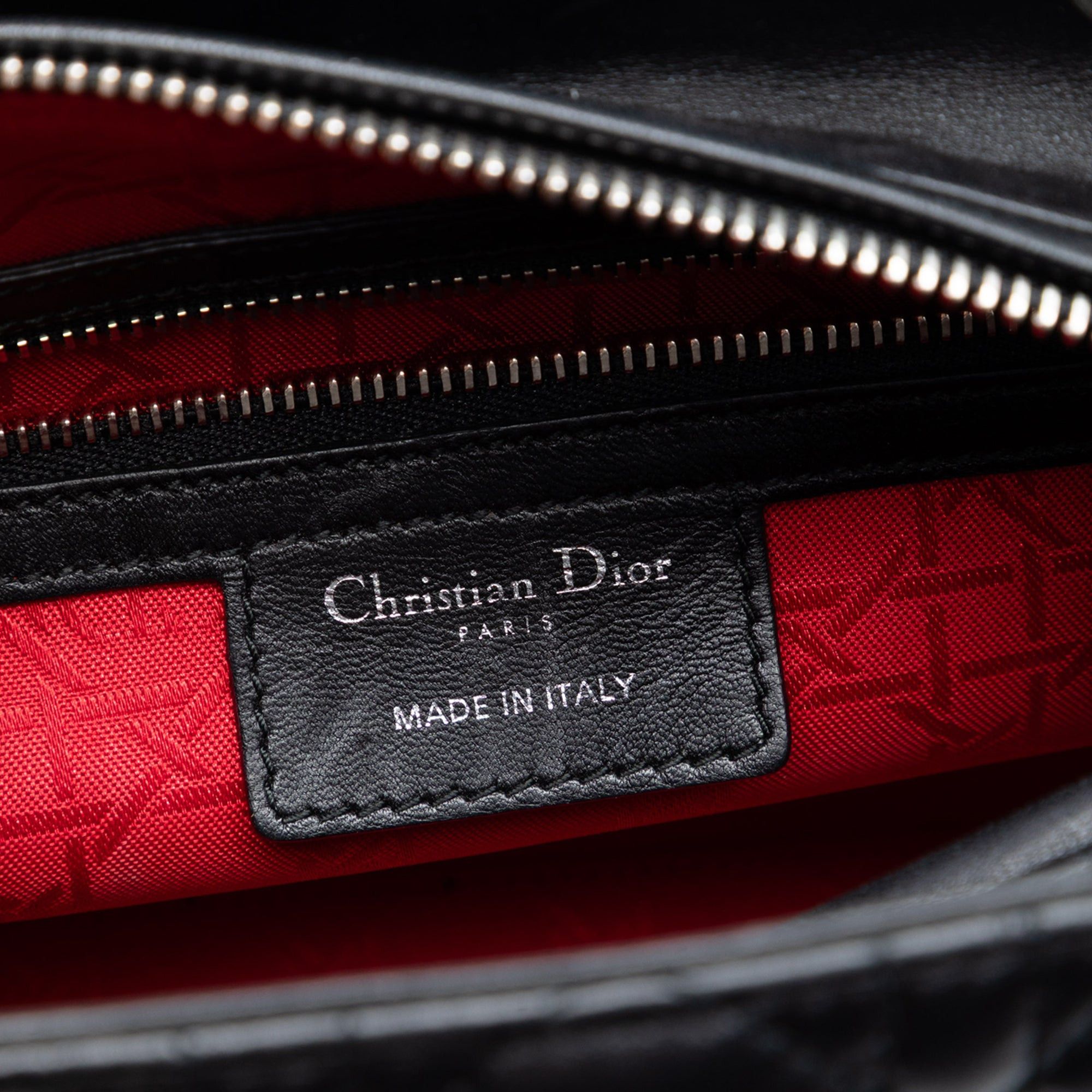Dior Medium Lambskin Cannage Lady Dior Size ONE SIZE - 5 Thumbnail