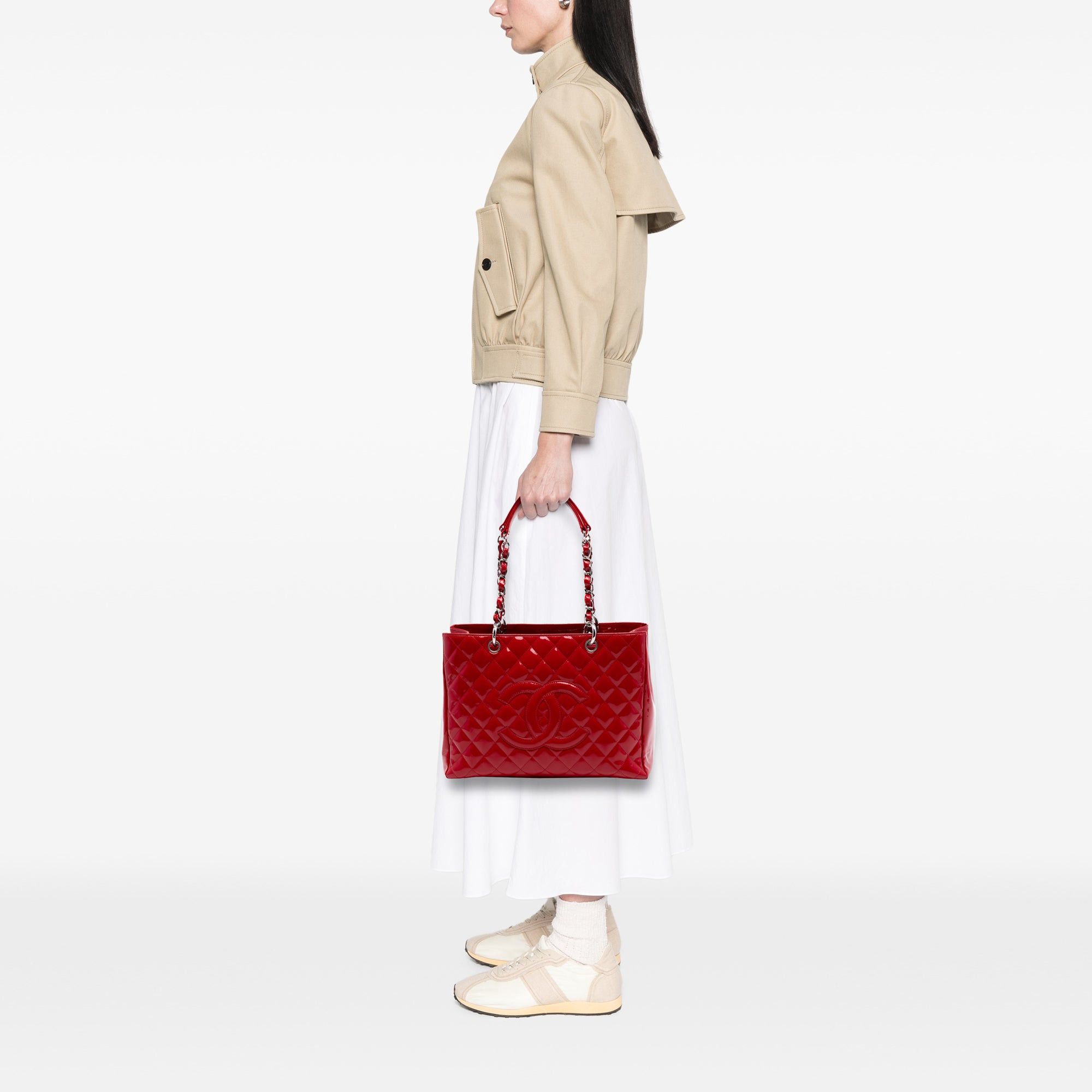 Chanel Patent Grand Shopping Tote Size ONE SIZE - 6 Thumbnail