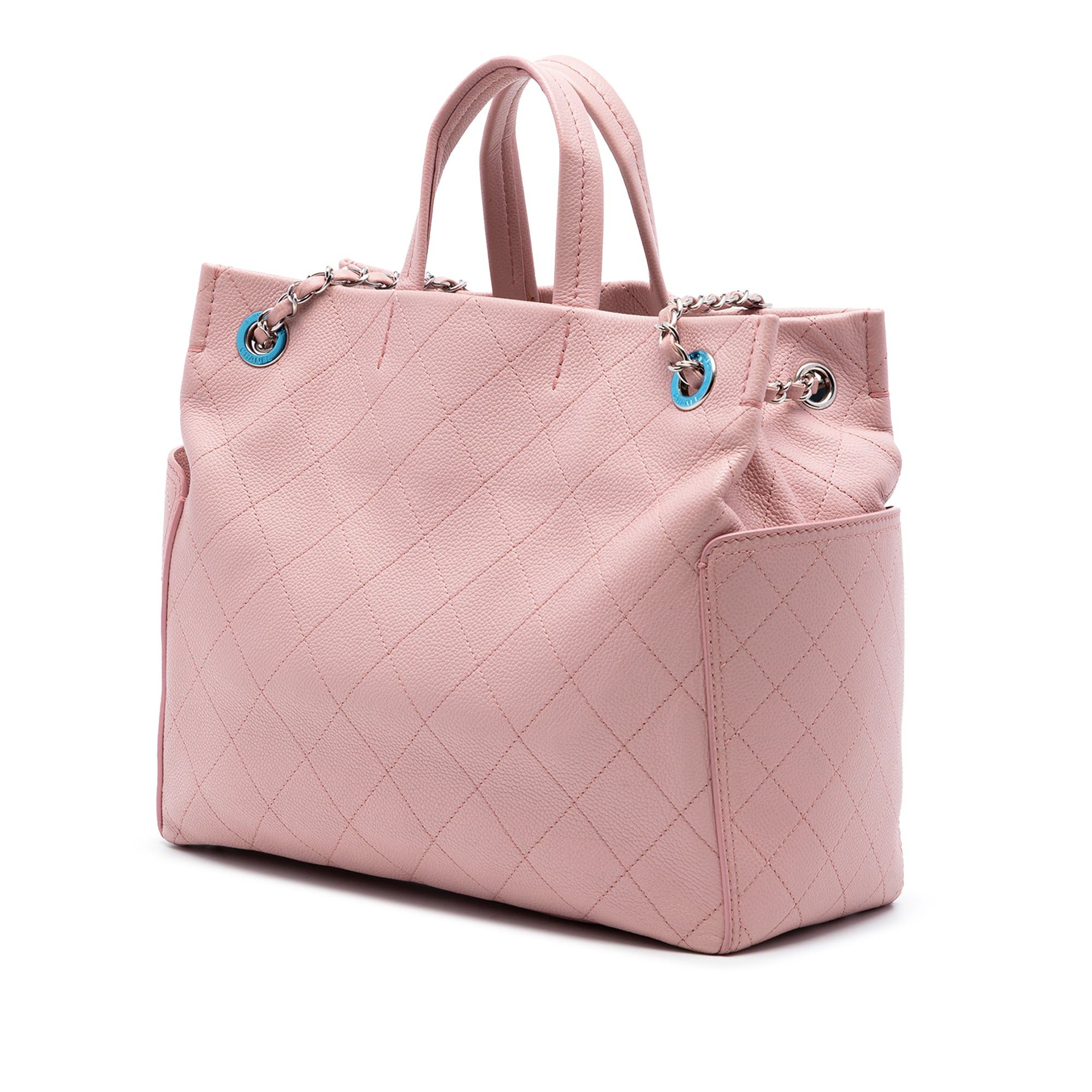 Chanel Small Quilted Caviar CC Pocket Tote Size ONE SIZE - 2 Thumbnail