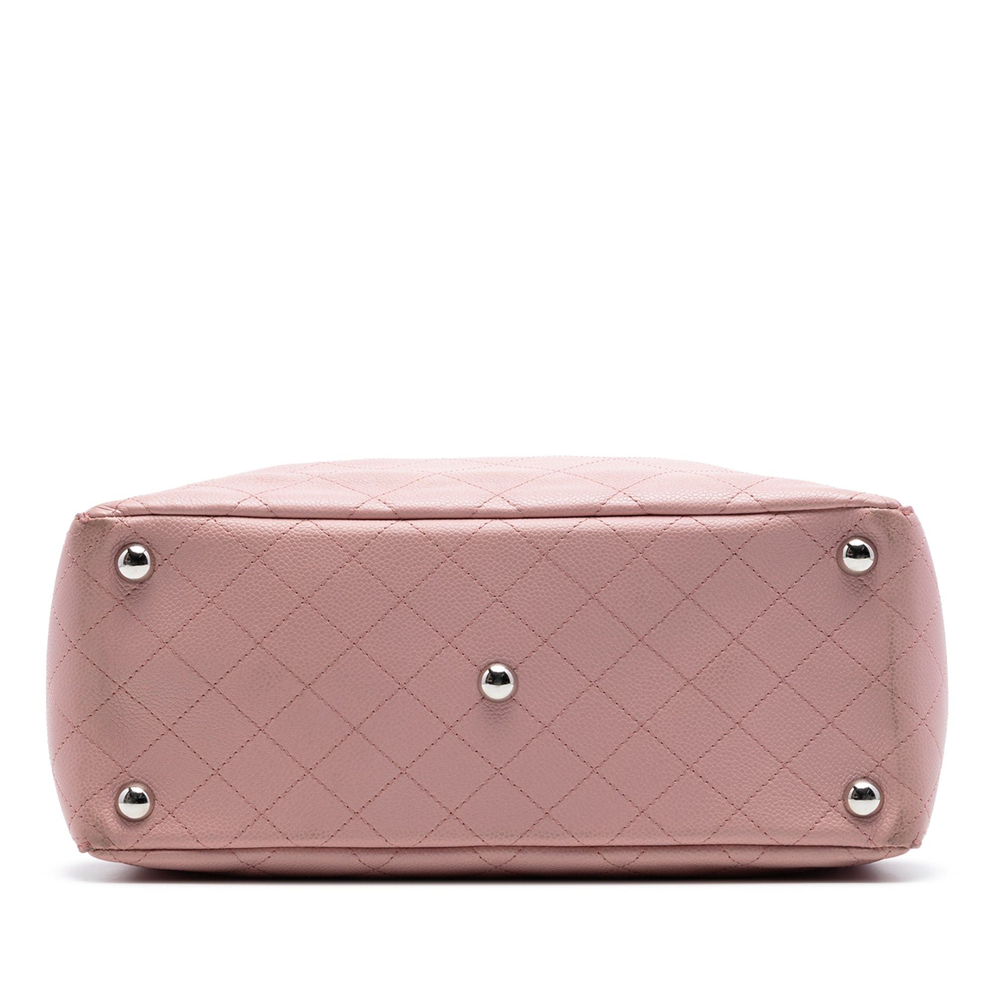 Chanel Small Quilted Caviar CC Pocket Tote Size ONE SIZE - 3 Thumbnail